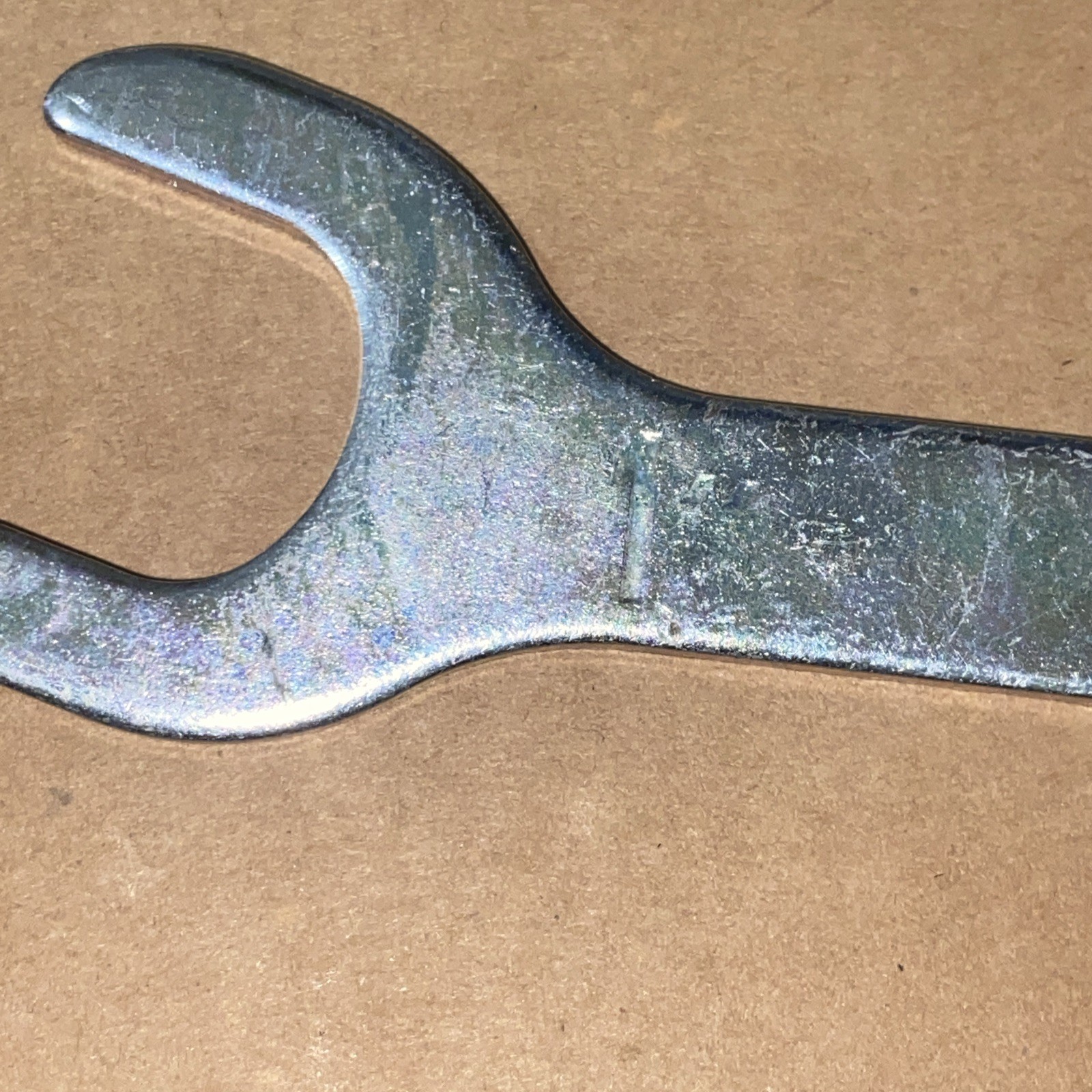 Angle Head Open End Wrench 1”-5/8 serial #180986 Designed for SAE USA made