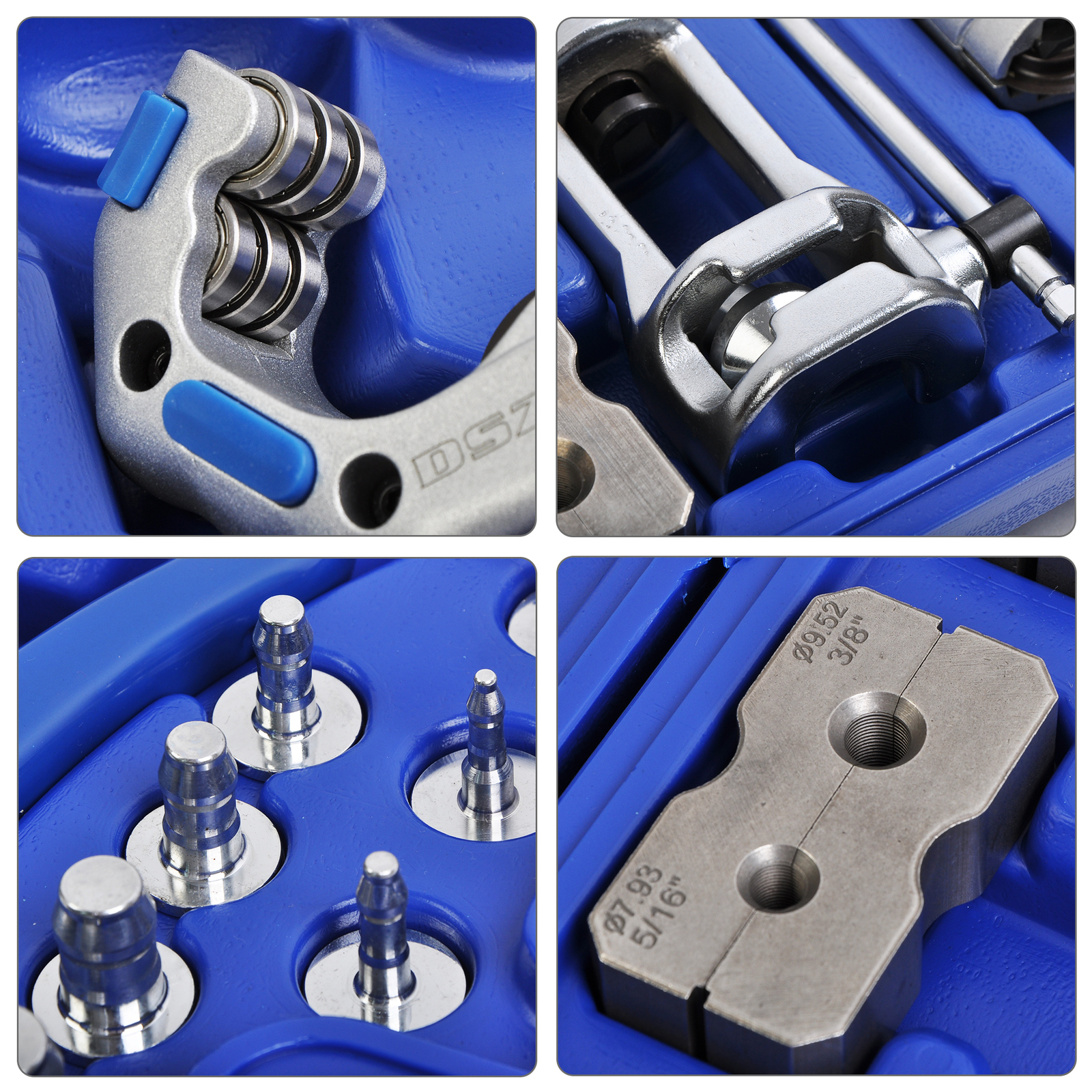 WK-400 Universal Hydraulic Expander & Flaring Tool Accurate Pipe Fuel Line Kit