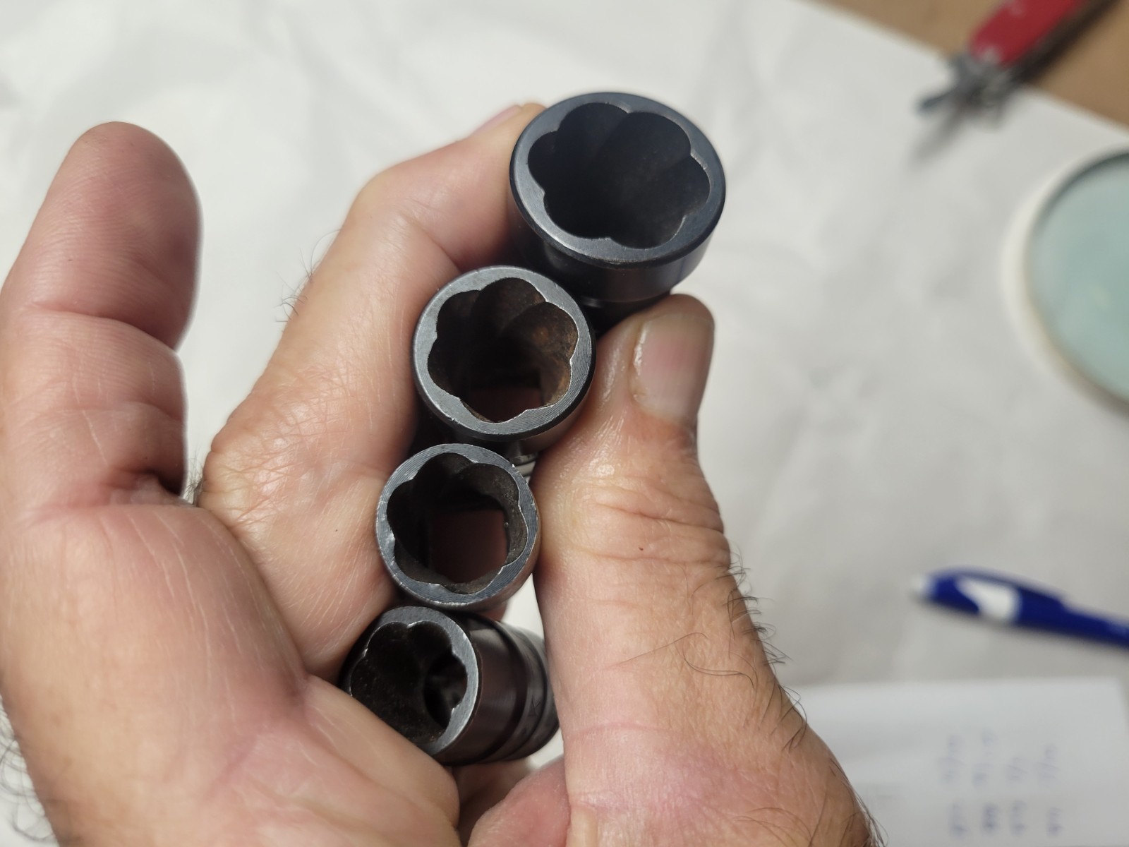 SK Tools 11 Pc 3/8” Drive Metric/SAE Turbo Socket Set For Damaged Nuts/Bolts 803