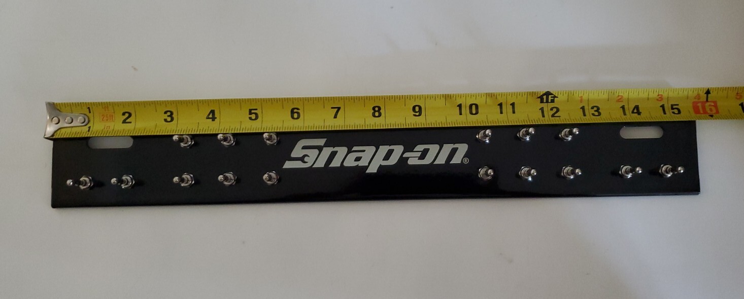 Snap On Tools Magnetic DMM 16 banana jack Rack storage holder organizer NEW!!!!!