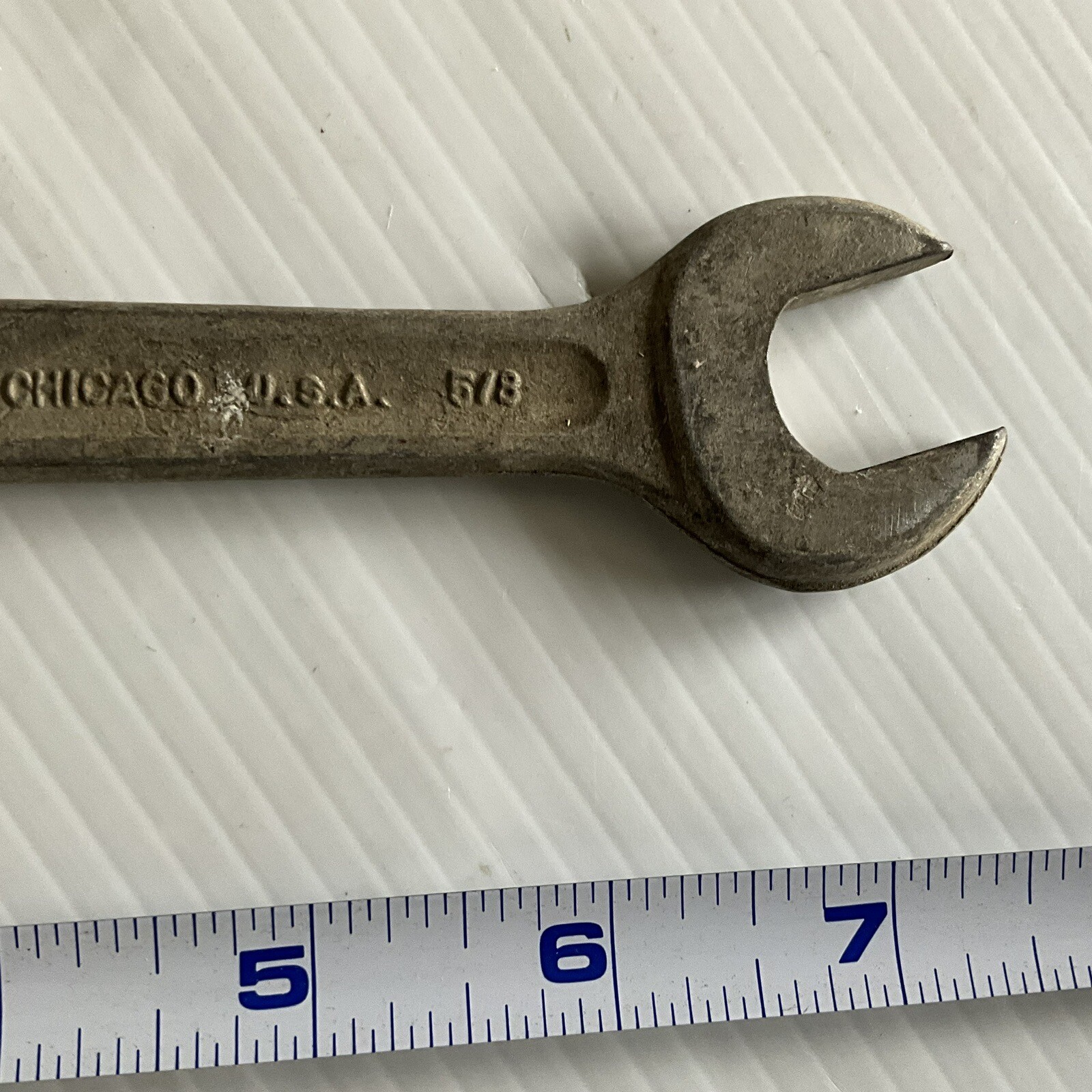 Penens Corp Chicago USA 3/4″ x 5/8″ Double Open End Wrench