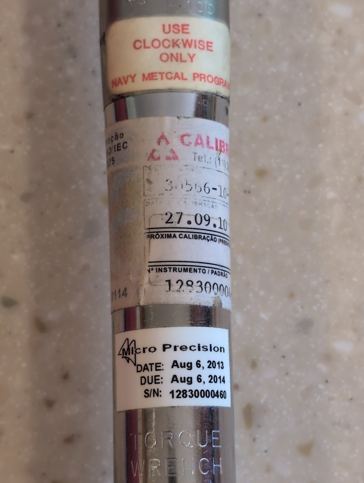 Snap on Qjr284d 3/8 Drive 1000 Pounds/inch Torque Wrench – Pre Owned