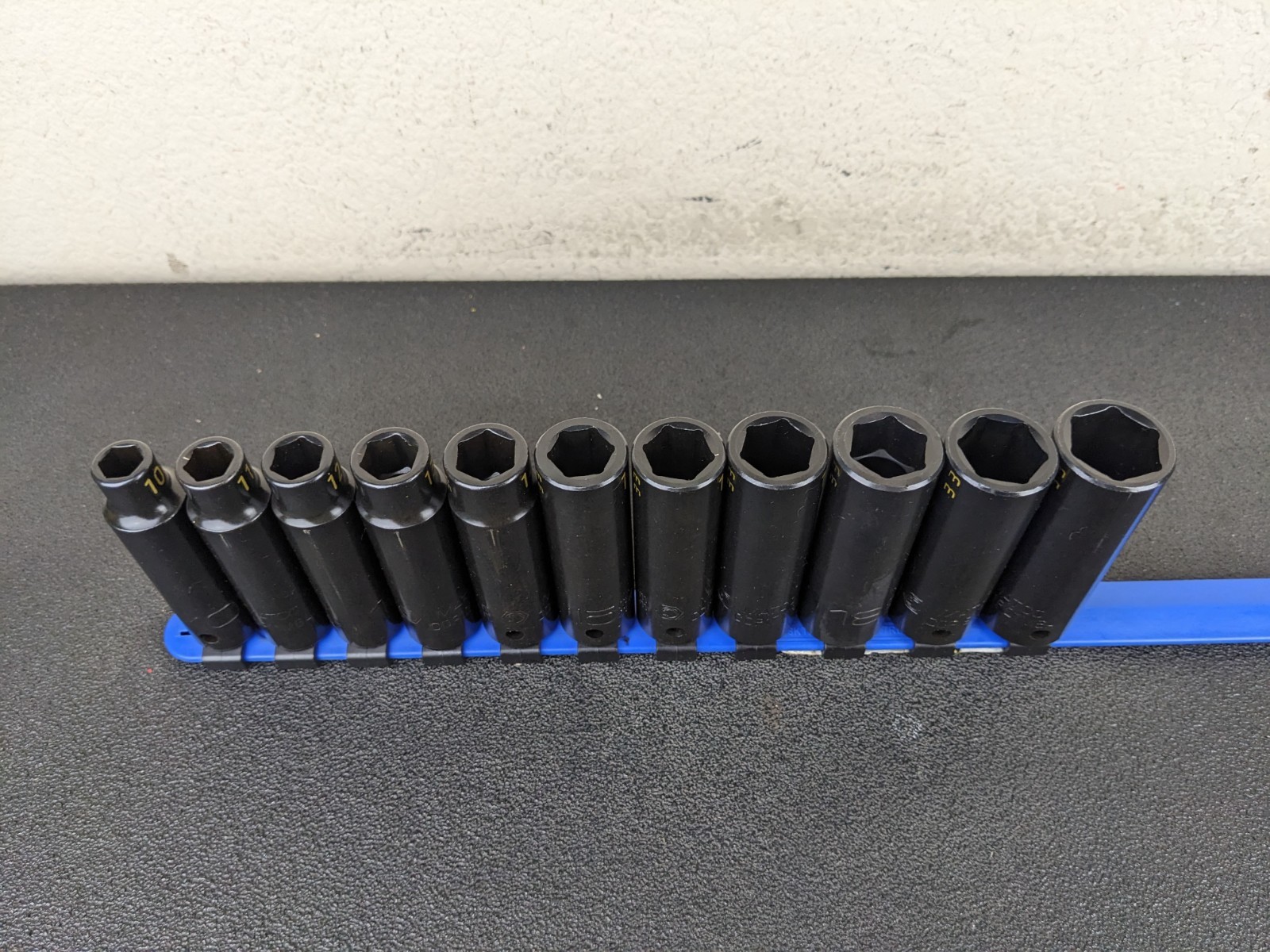 #bp134 Matco Tools NEW 1/2″ Drive METRIC Deep IMPACT Socket Set SCDPM116TA