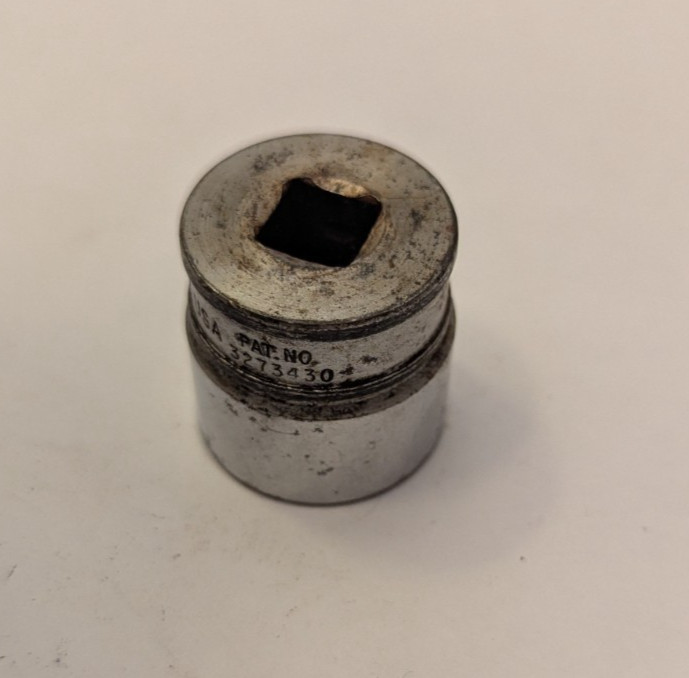 Snap-On Tools USA 3/8″ Drive 22mm 6 Point Shallow Chrome Socket FSM221