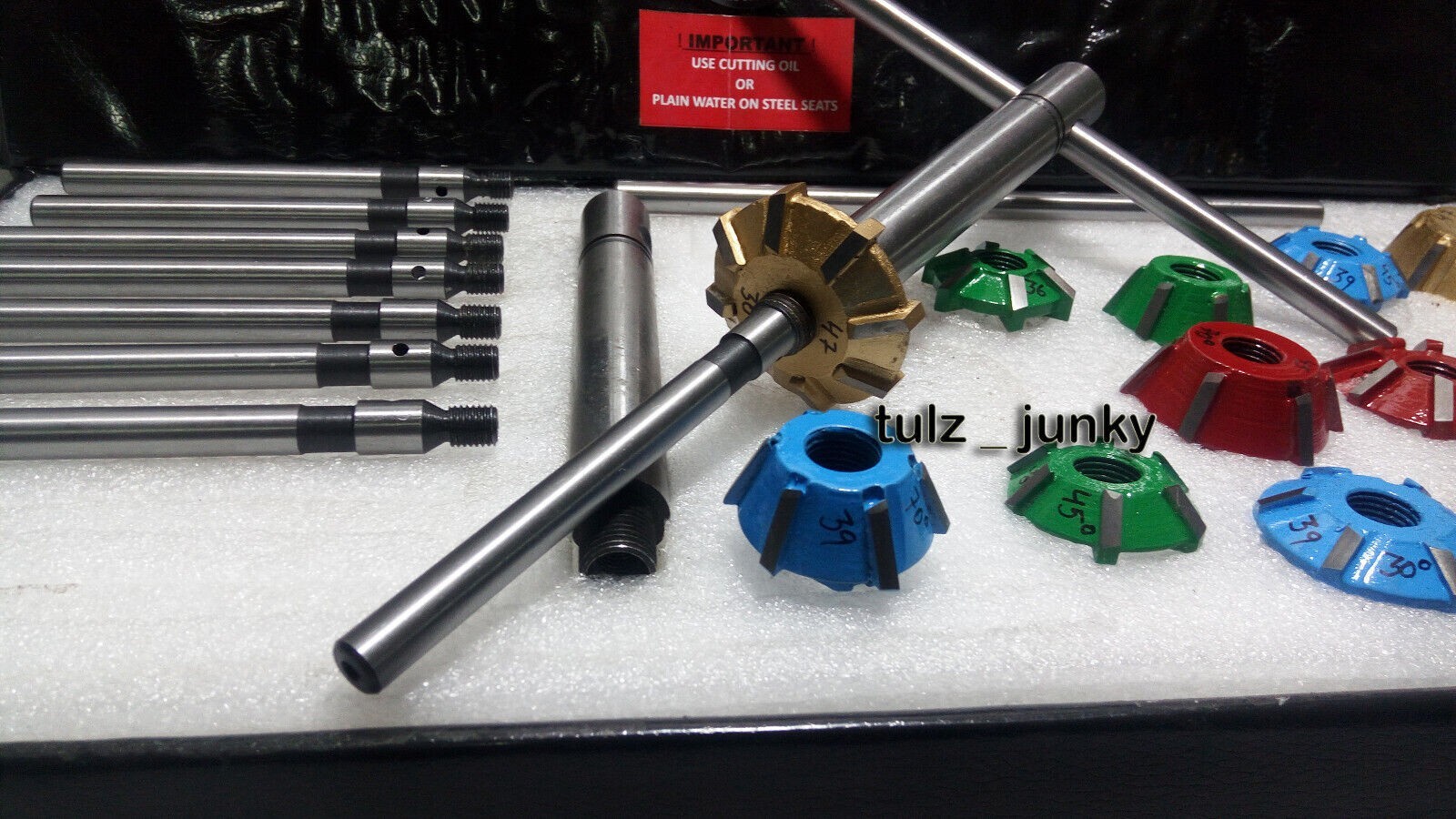 VOLKSWAGEN CARBIDE TIPPED VALVE SEAT CUTTER KIT 1200,1300,1600 CC 3 ANGLE CUT