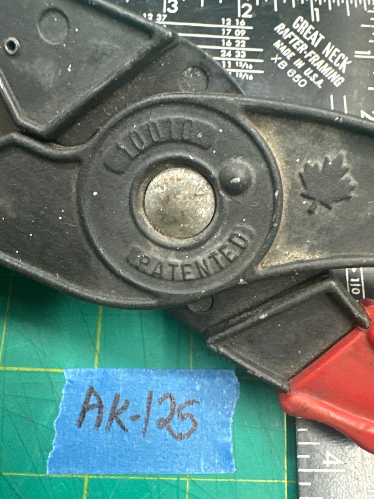 Vintage Specialty Tools Canada Model Va 10010 Patented Tubing Cutter Pliers Tool