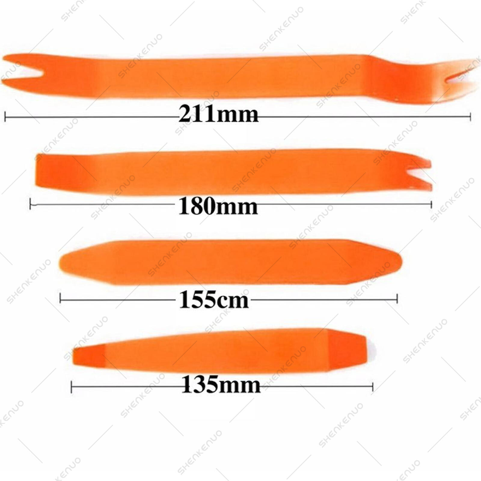 4PCS Auto Car Radio Door Clip Panel Trim Dash Audio Removal Installer Pry Tools