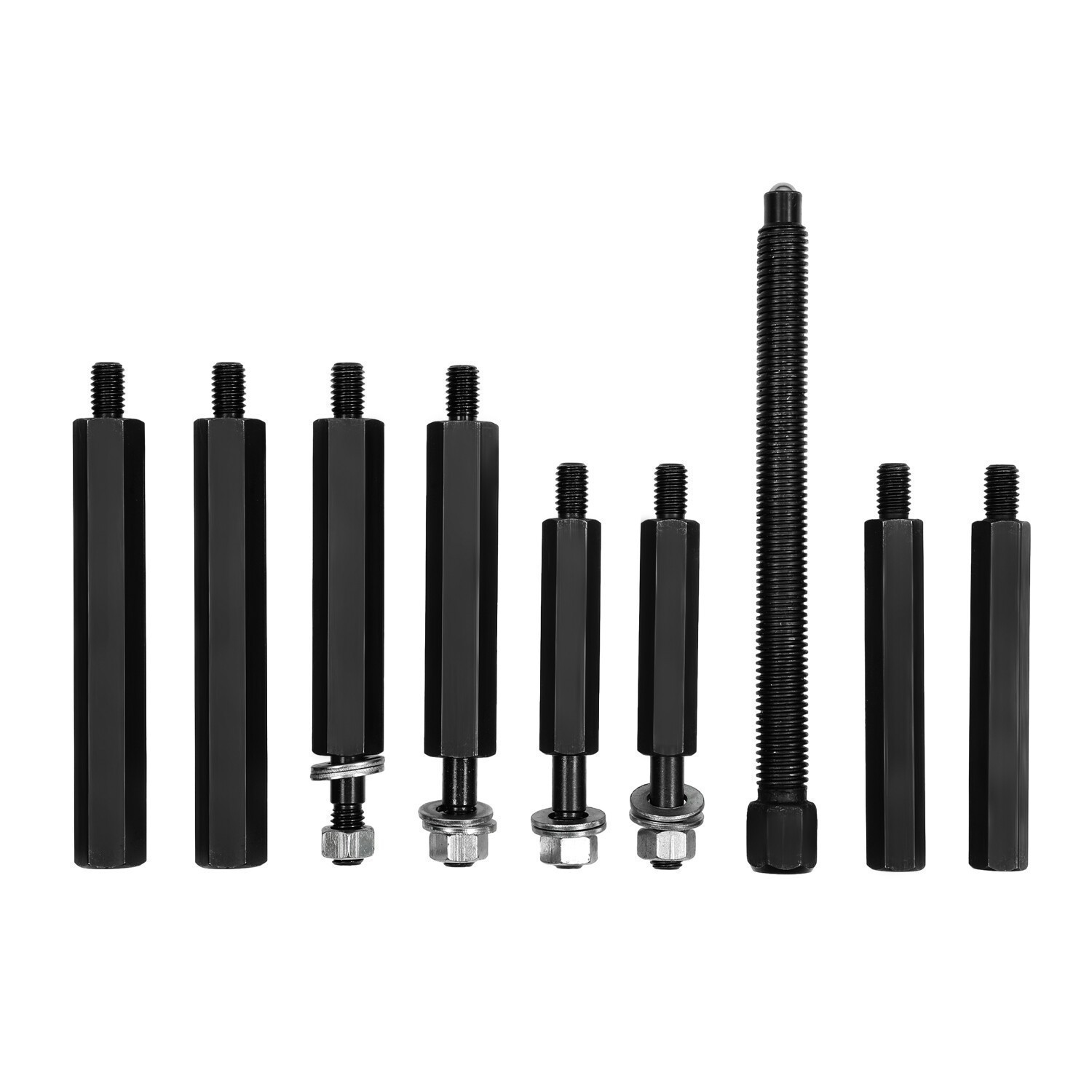 12PCS Heavy Duty Bearing Separator Removal Tool Kit Wheel Hub Axle Puller Set