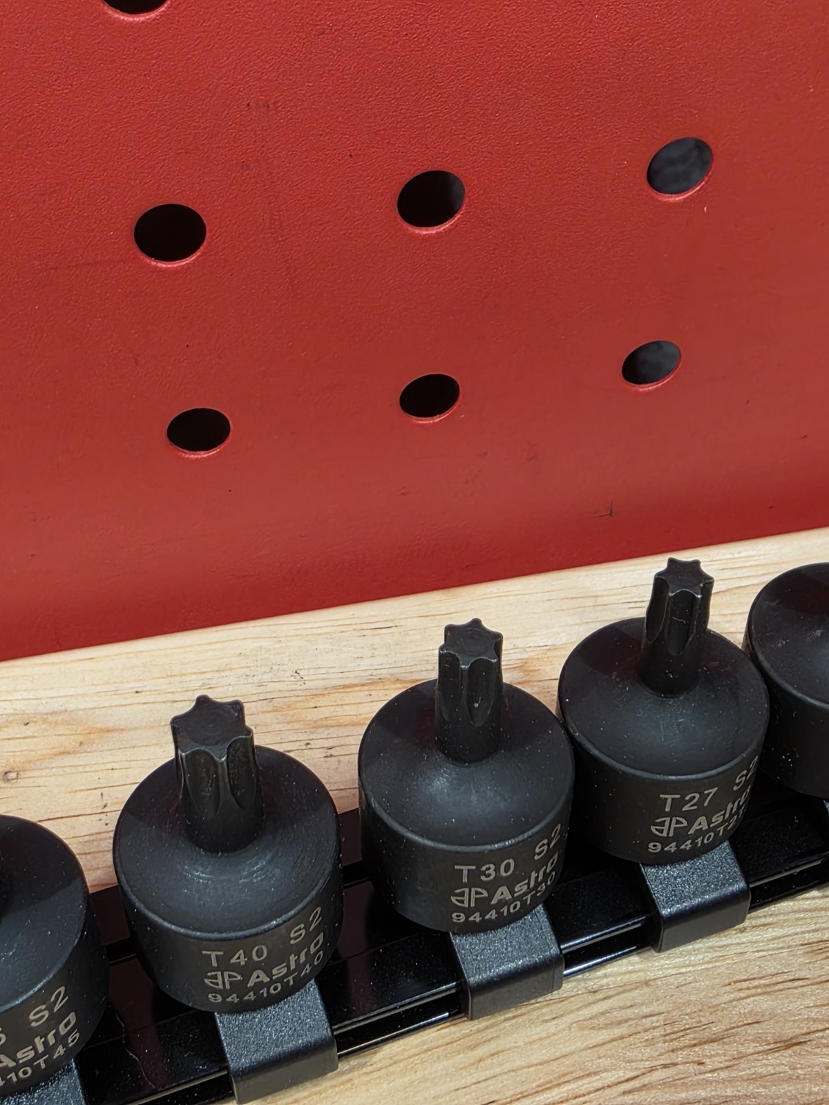 ASTRO PNEUMATIC TOOL CO 94410T 10-Piece 3/8″ Drive Nano Impact Torx Bit Sockets