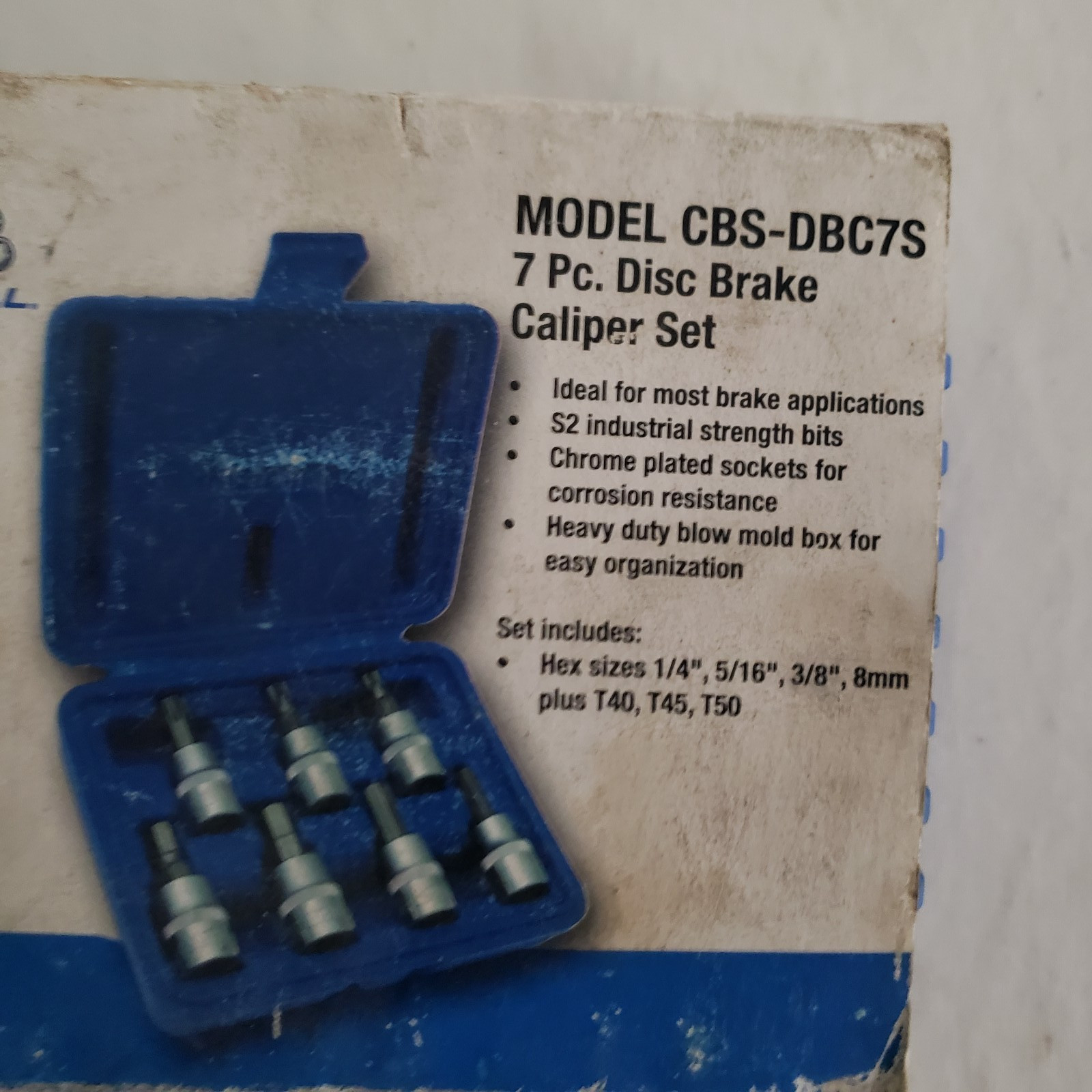 CORNWELL TOOLS CBSDBC7S – 7 Piece Disc Brake Caliper Set NEW OTHER