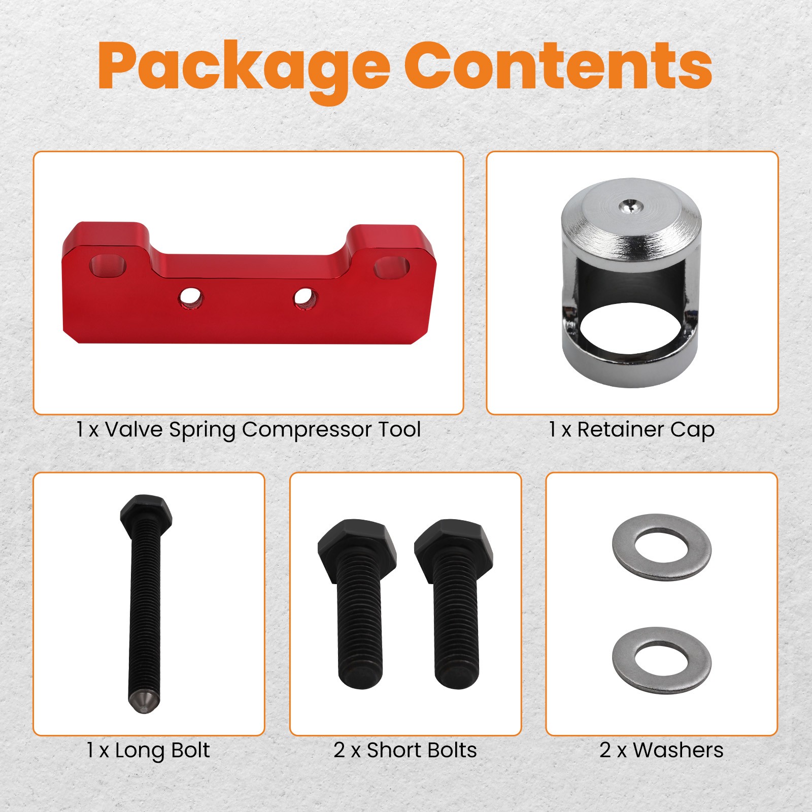 Valve Spring Compressor Tool Red For Honda Acura VTEC B16 B18C H22