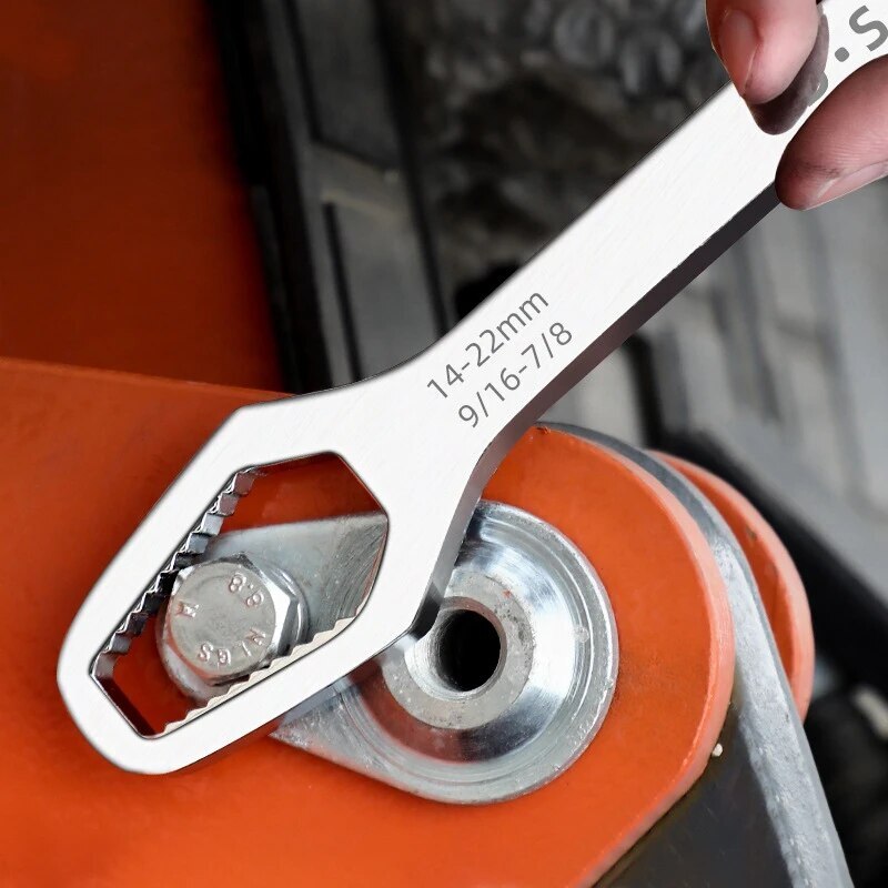 3-17mm/8-22mm Universal Multi-functional Adjustable Double End Box Wrench Wrench
