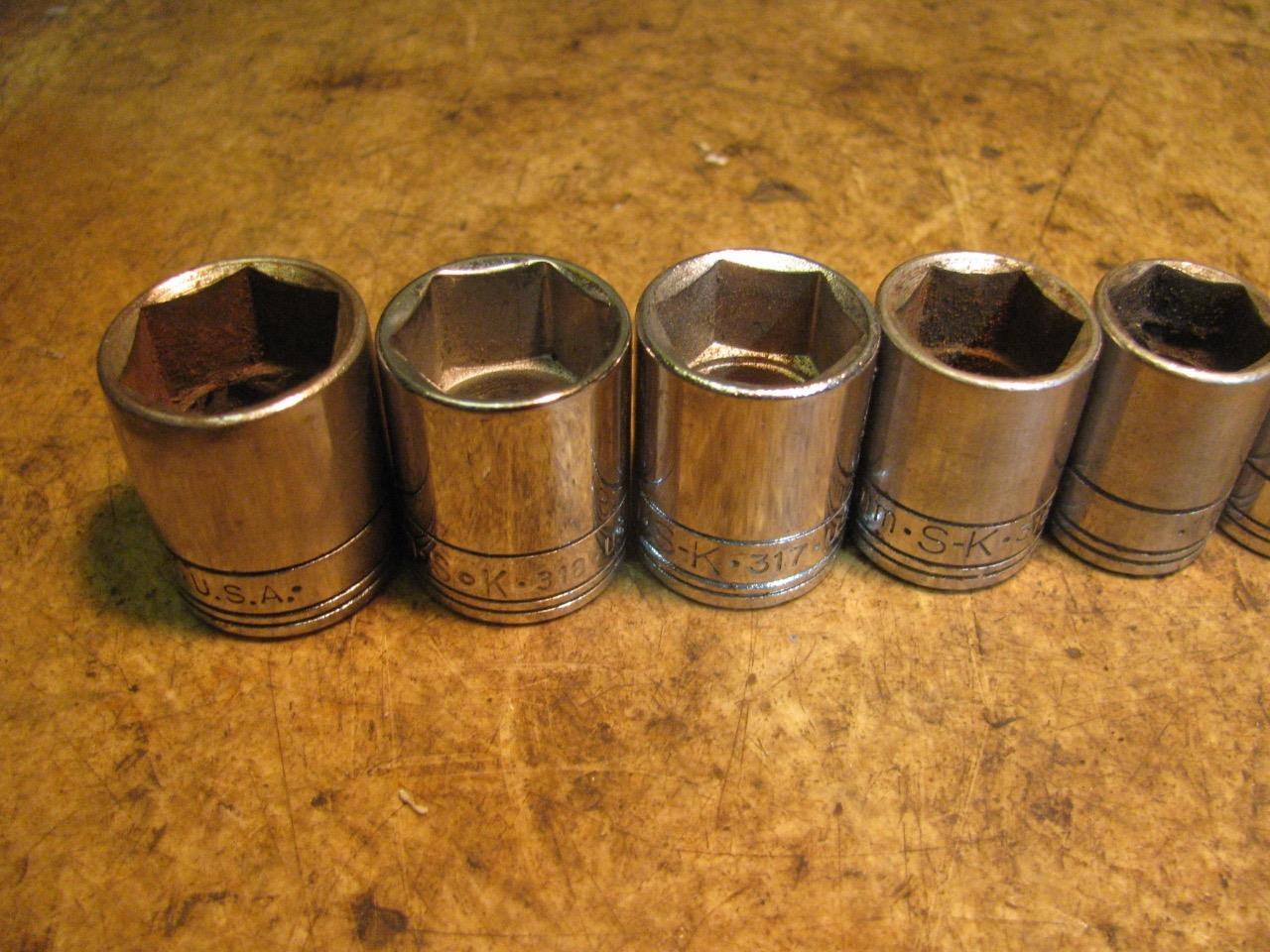 SK 7-19mm Metric Socket Set 3/8″ Drive 6 Point 8 9 10 11 12 13 14 15 16 17 18