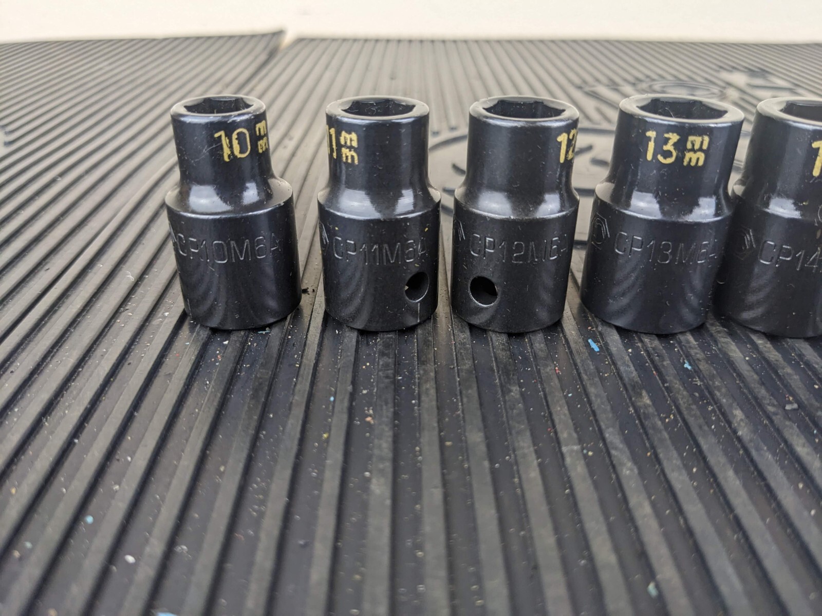 #aw458 MATCO Tools 1/2″ Drive METRIC 6 POINT IMPACT SOCKET SET