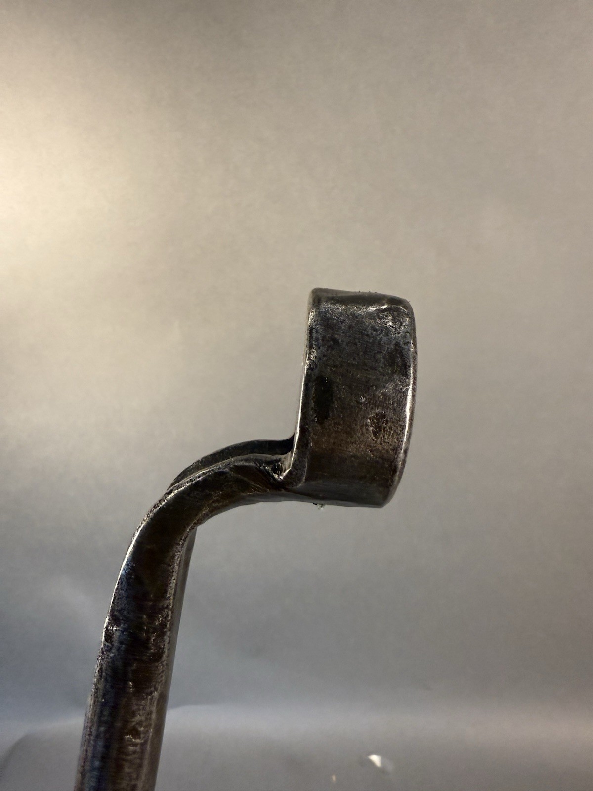 Vintage Offset Box End Spud Wrench 1-5/8″, 18-1/2″ Iron Workers Tool