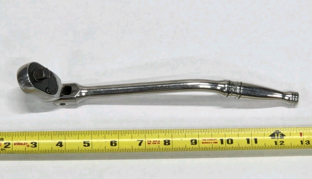 Snap-on FBF80A 3/8″ Dual 80 Technology Standard Handle Bent Flex-Head Ratchet
