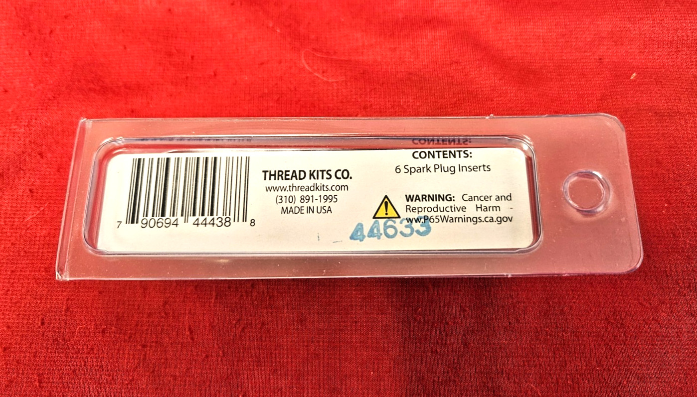 M14 x 1.25 X 7/16″ Spark Plug Inserts Perma Coil 414-438 Fits Heli USA Pack of 6