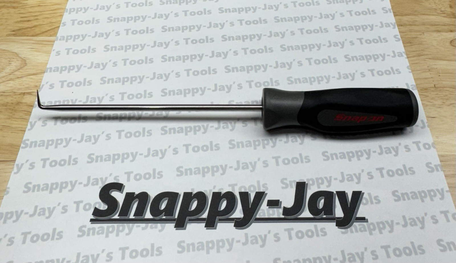 Snap-on Tools NEW DARK TITANIUM Instinct Soft Grip Long HD Pick SGL6ASH90BDT