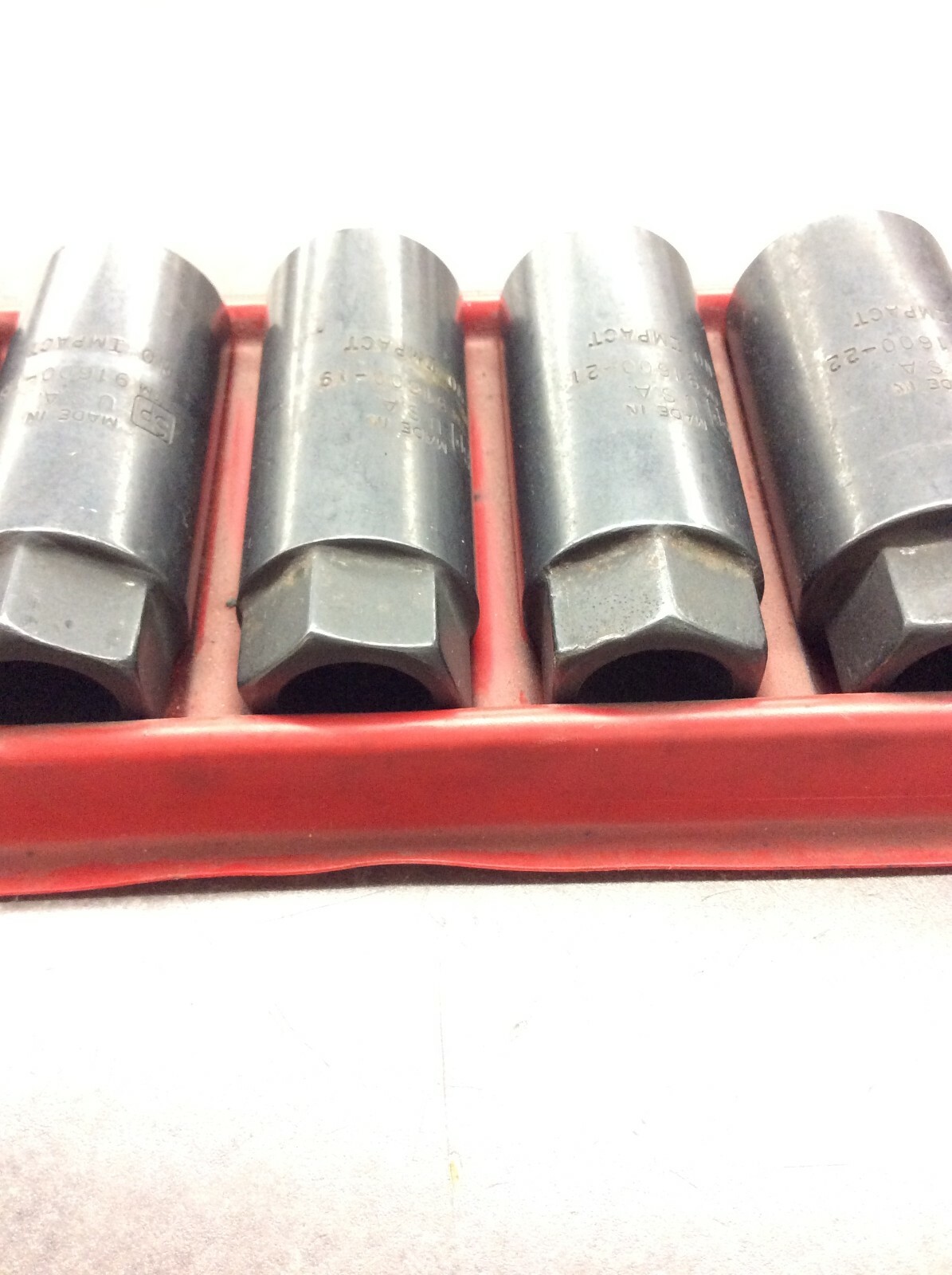 SP USA 91600 NO IMPACT DEEP SOCKETS 14MM,17MM,18MM,19MM,21MM,22MM WITH CASE