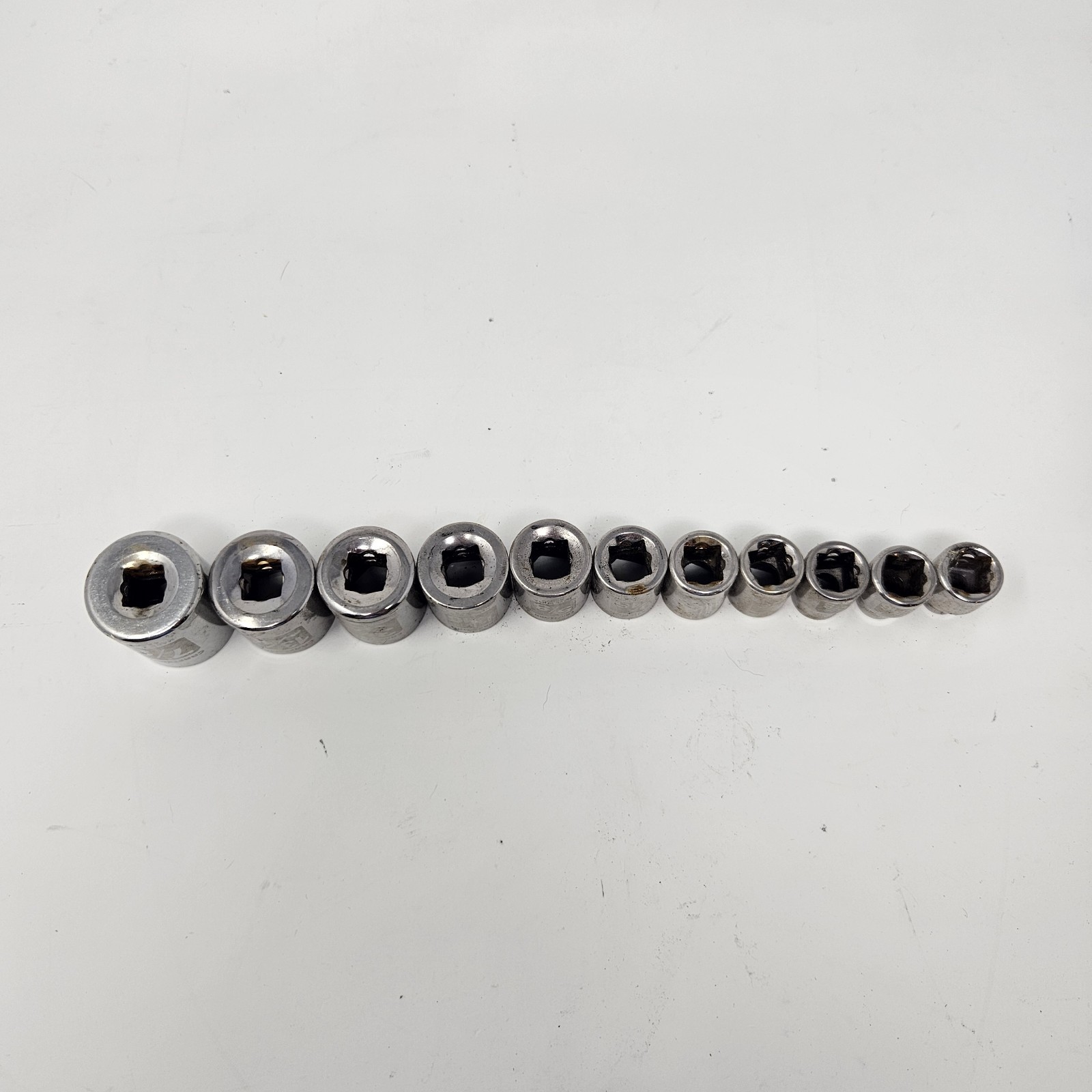 Craftsman USA Socket Set SAE 6 Pt Point 3/8 Drive Shallow