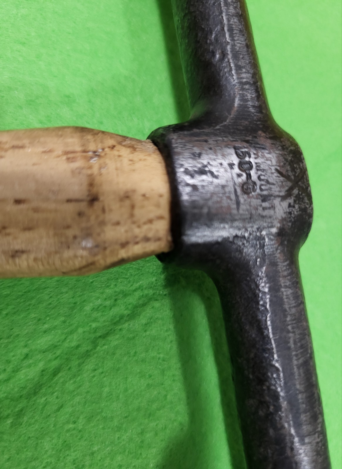 Fairmount Auto Body Hammer #150-G Wood Handle w/ Mac Tools H12A Vintage