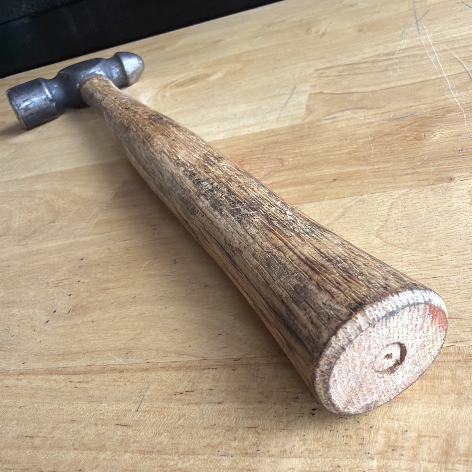 Williams Tools Ball Peen Hammer 1 lb. Total Weight Wood Handle HBP-2-0 READ!