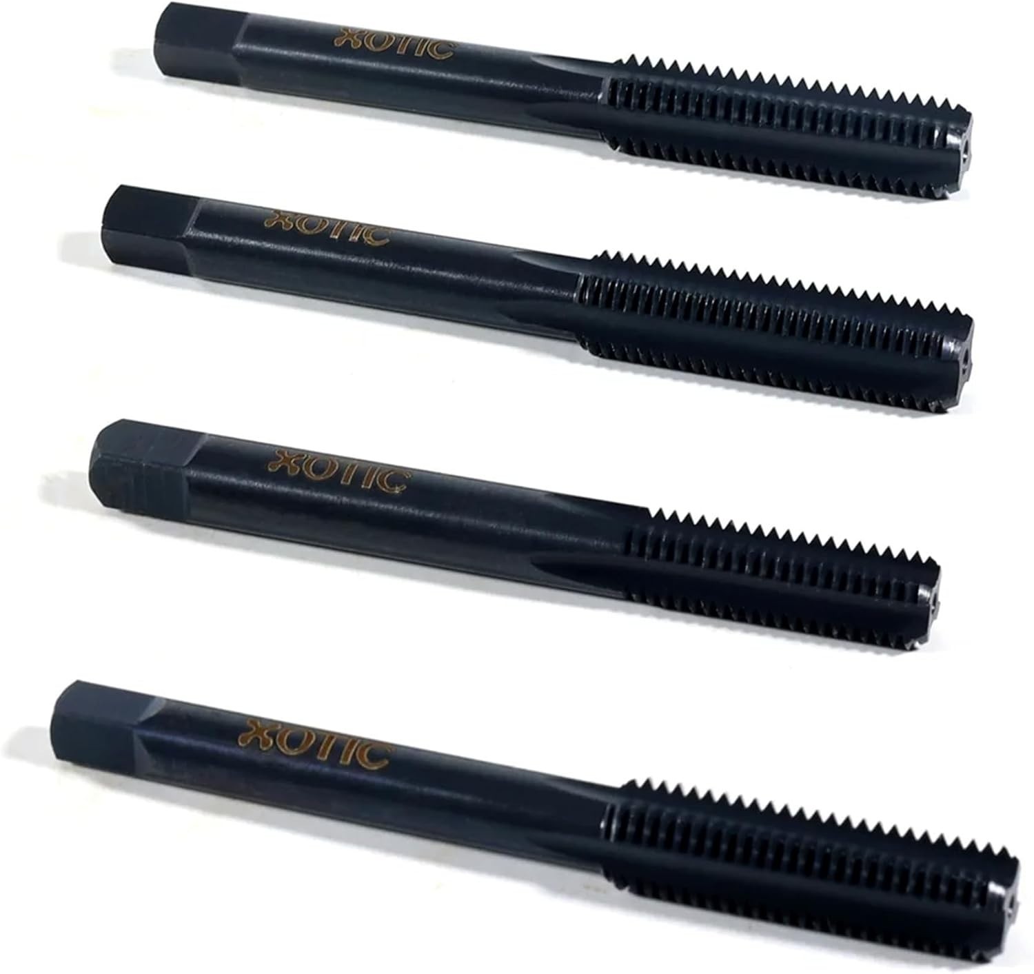 Combo Thread Chaser Tool M10 x 1.50, M11 x 1.50, M12 x 1.50, M12 x 1.75 Set of 4