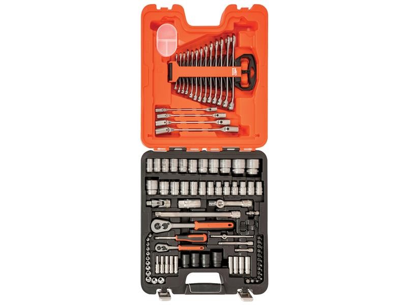 Bahco Metric Imperial 1/4″ And 1/2″D Socket Spanner Set 94 Piece S87+7