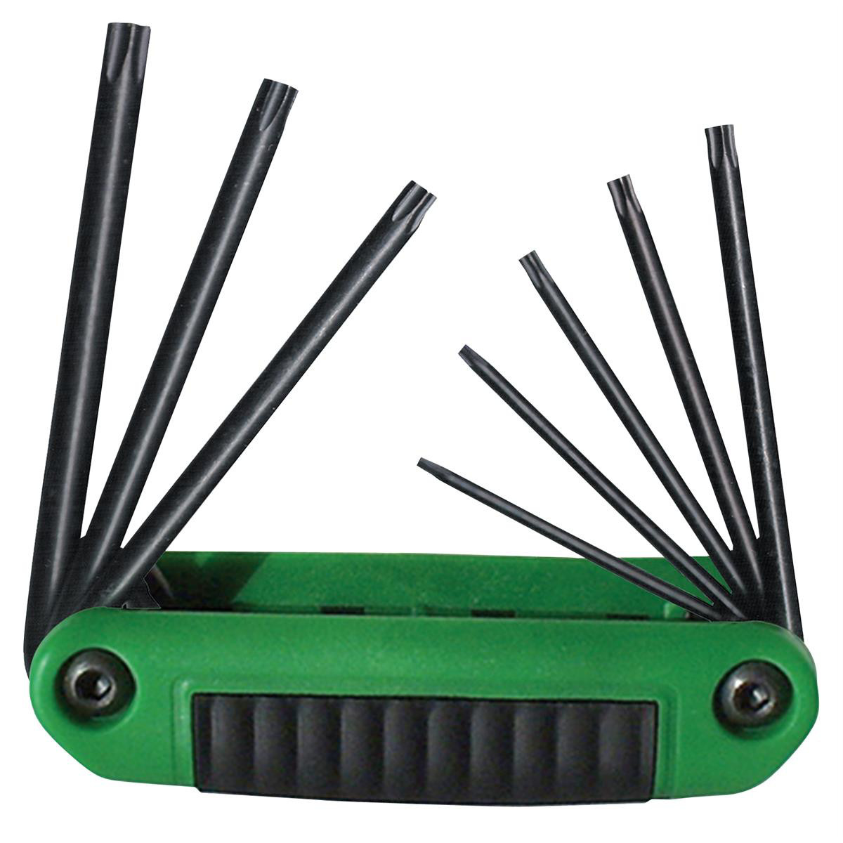 Eklind Tool 25581 8-Piece Ergo Fold Torx Key Set