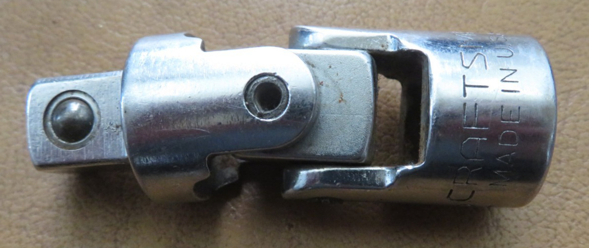 Craftsman 1/2″ Drive -V- Series 4425 Universal Swivel Flex Adapter Chrome Socket