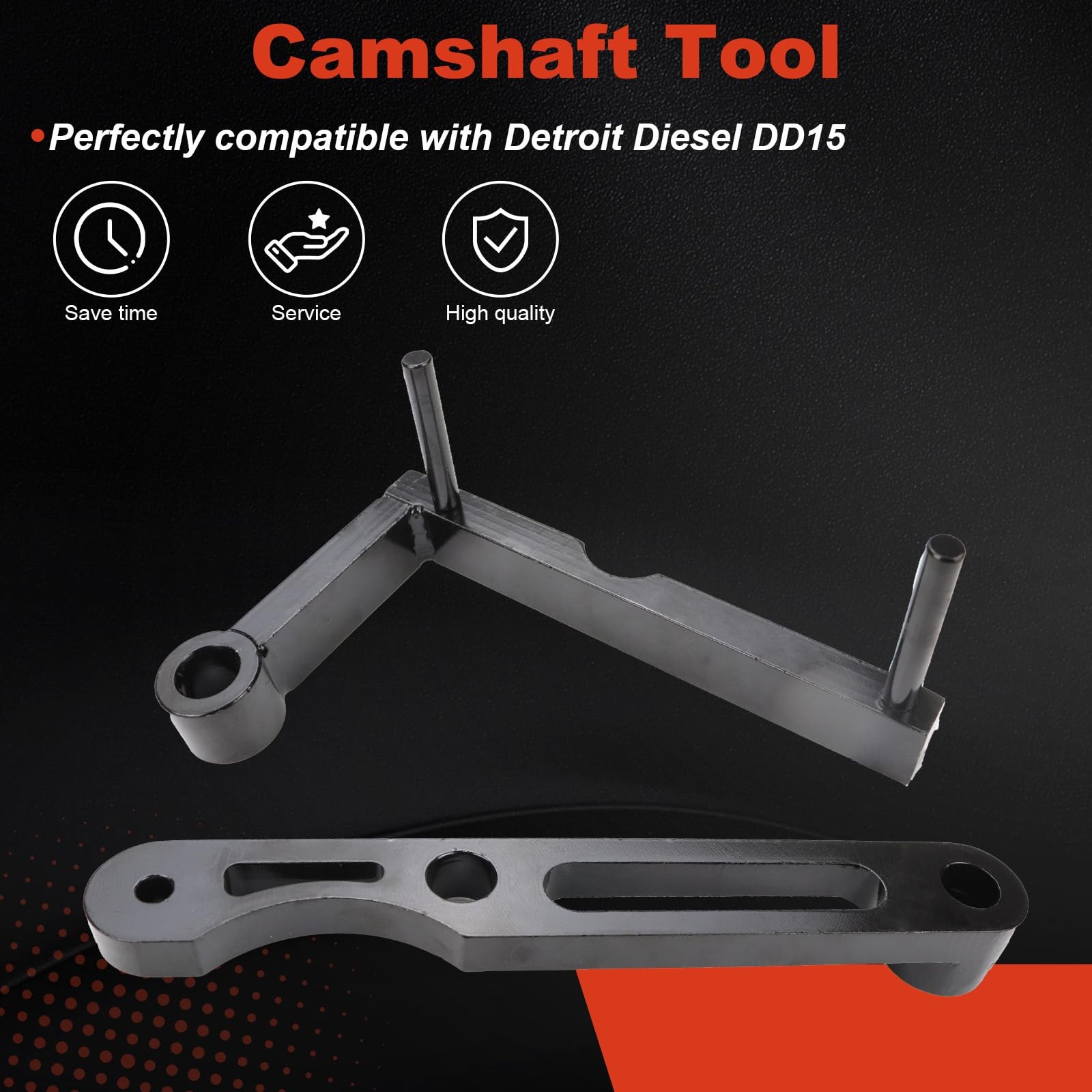 J-47487 Idler 3 Cantilever Tool+J-48630 Crankshaft TDC Locating Tool For Detroit