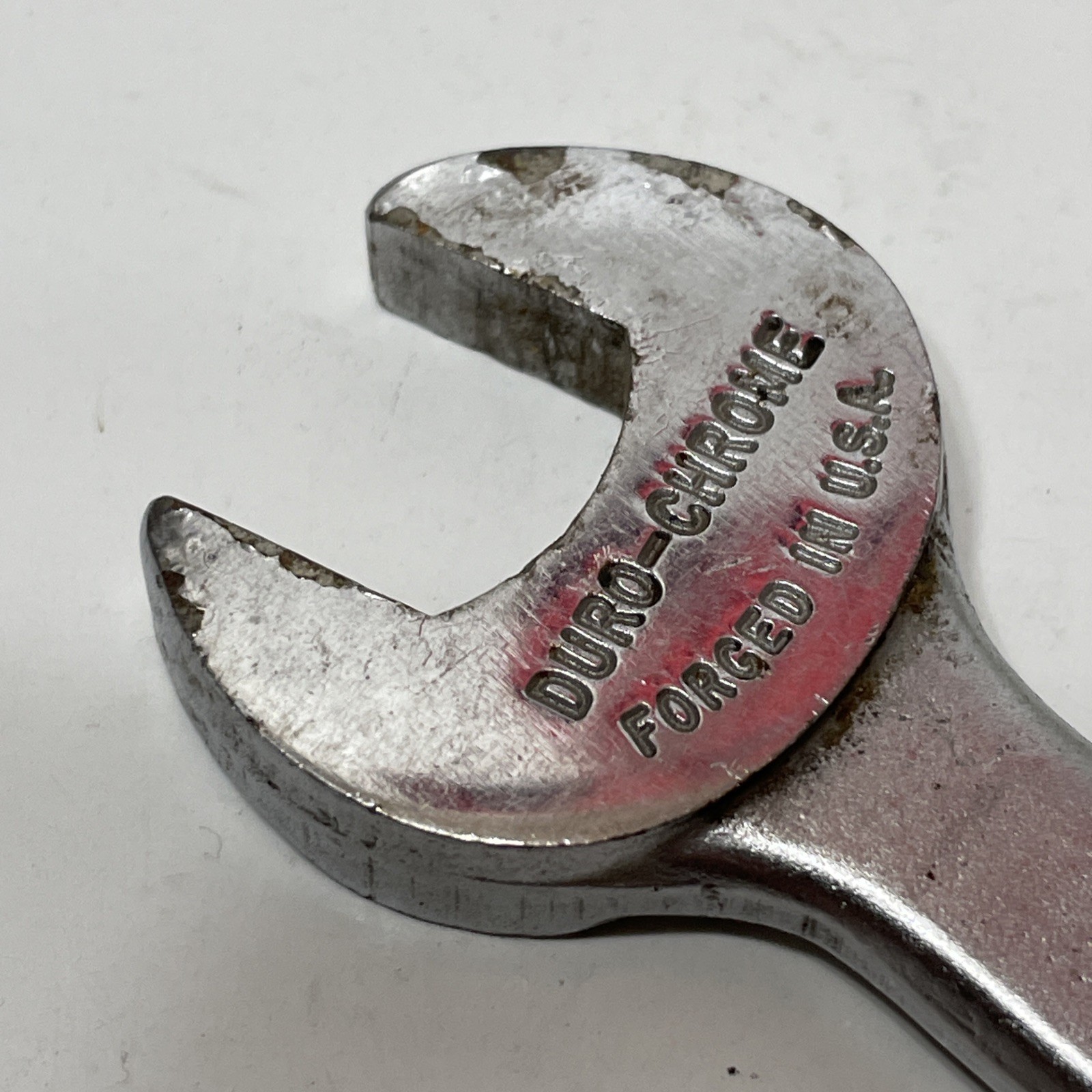 Duro-Chrome 2235S 5/8″ Wrench Combination SAE VTG USA Satin Forged Box Open End