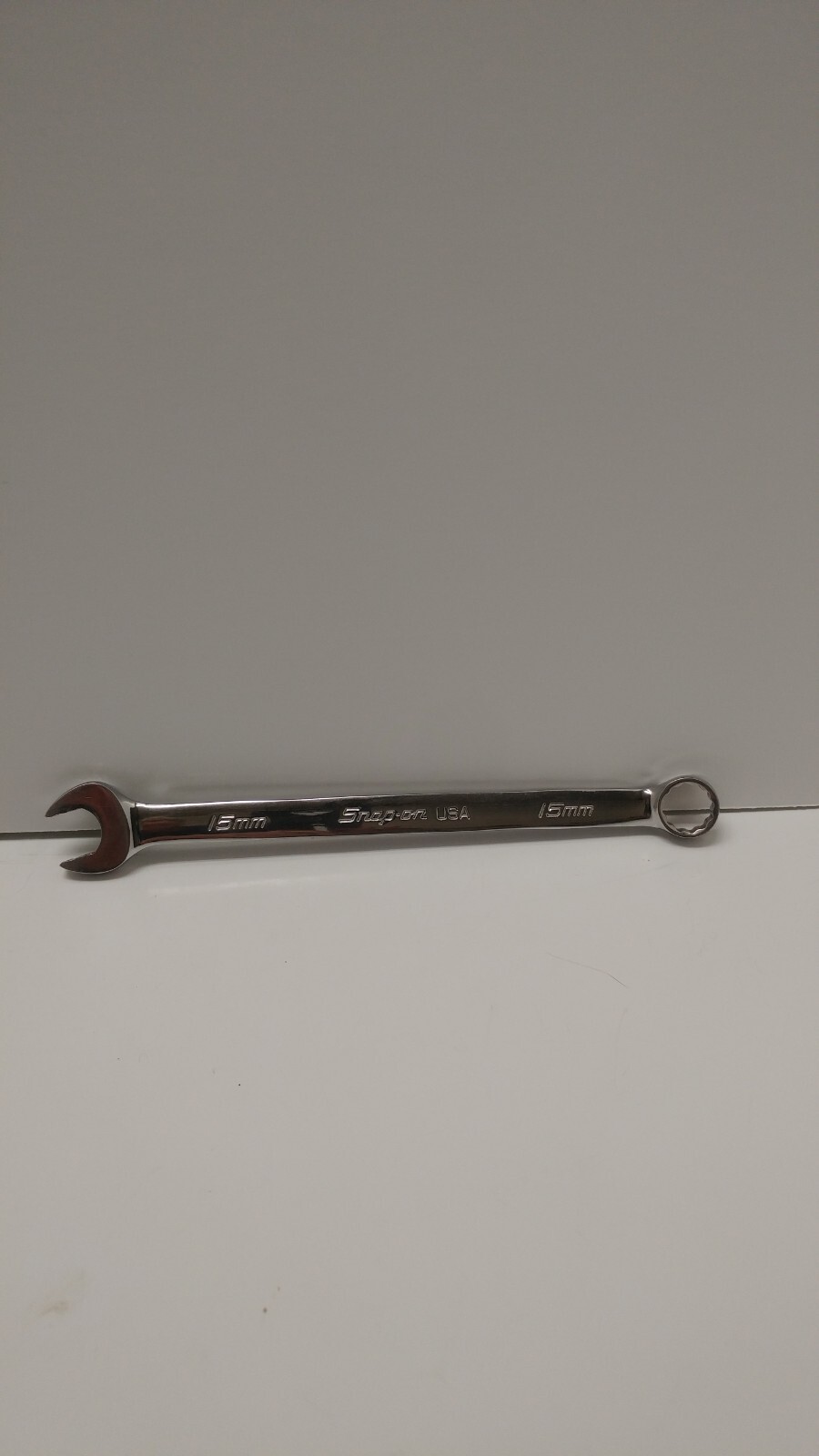 Snap-on 15mm Open End Wrench Combination SOEXM15 USA 9 » Long