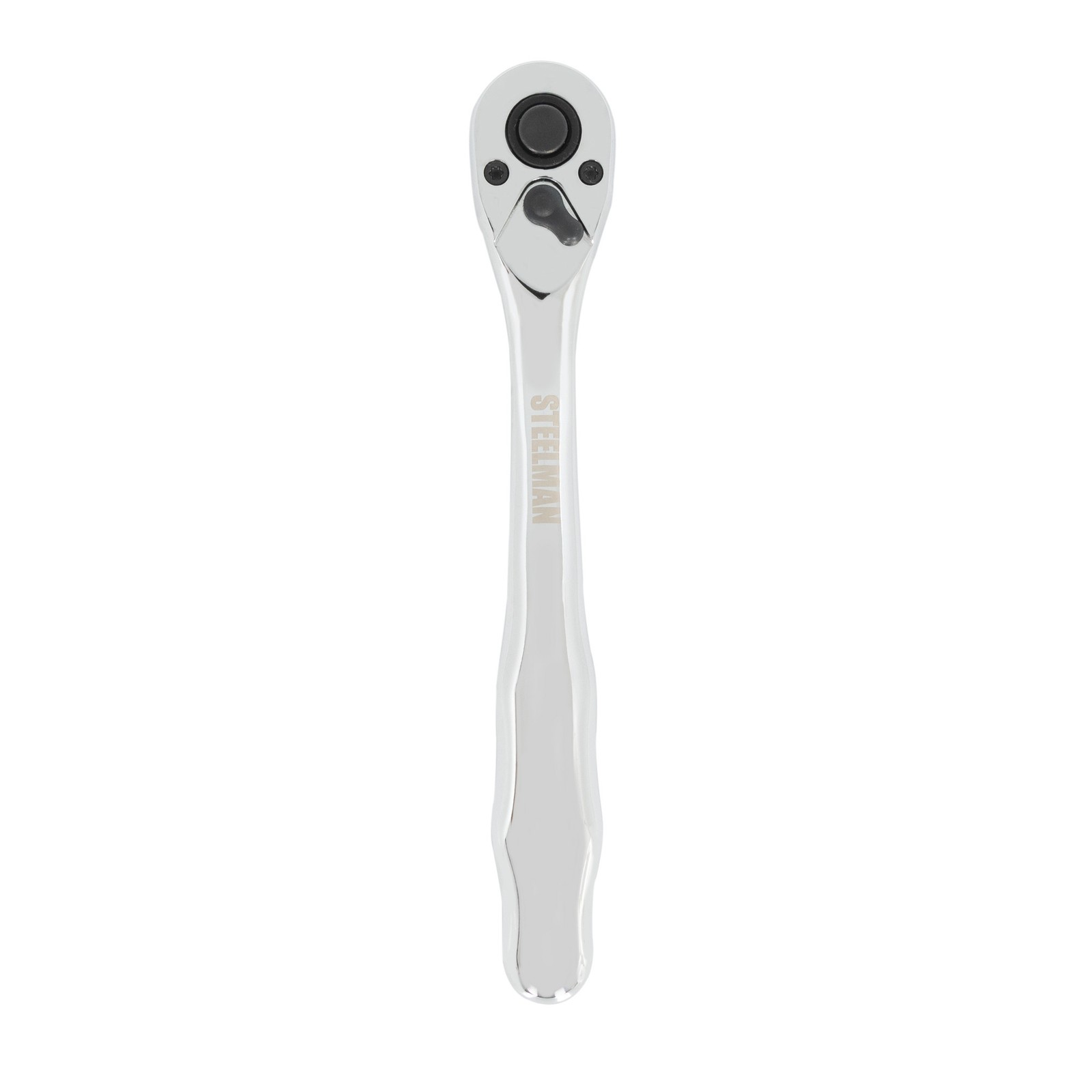 Steelman Pro 72 Tooth 3/8 in. Drive Thin Profile Ratchet with Offset Hand 78185