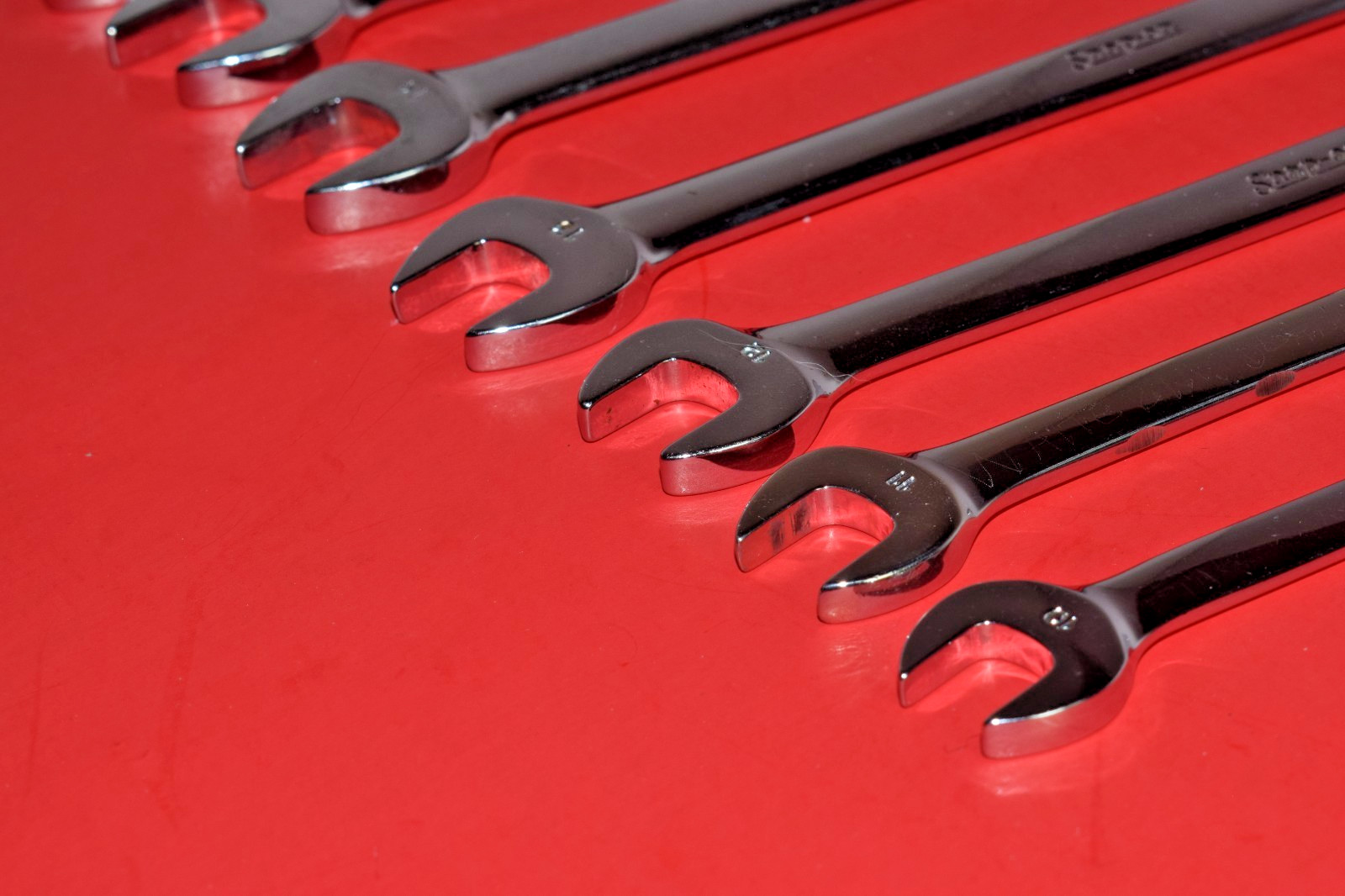 NICE Snap-On 12pc Metric 12 Point Flank Drive Combination Wrench Set 10 – 21mm
