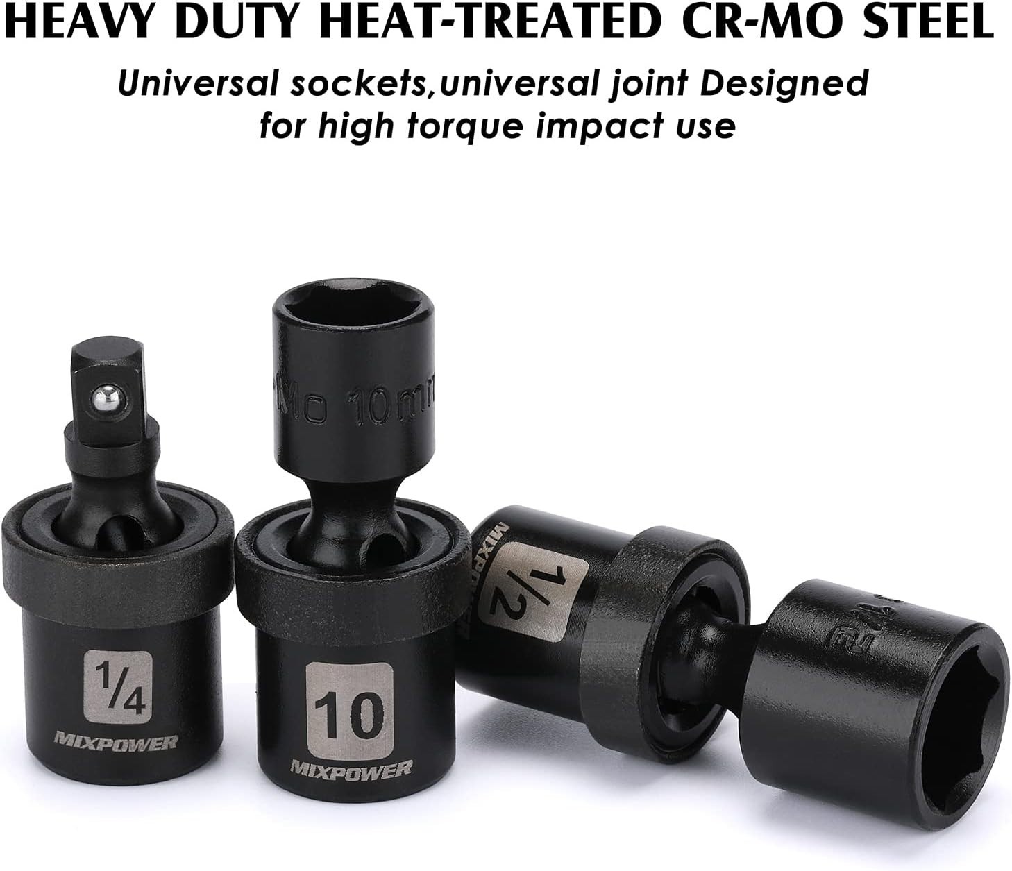 86-Piece 1/4″ Drive Impact Socket Set – Chrome Vanadium & Corrosion-Resistant