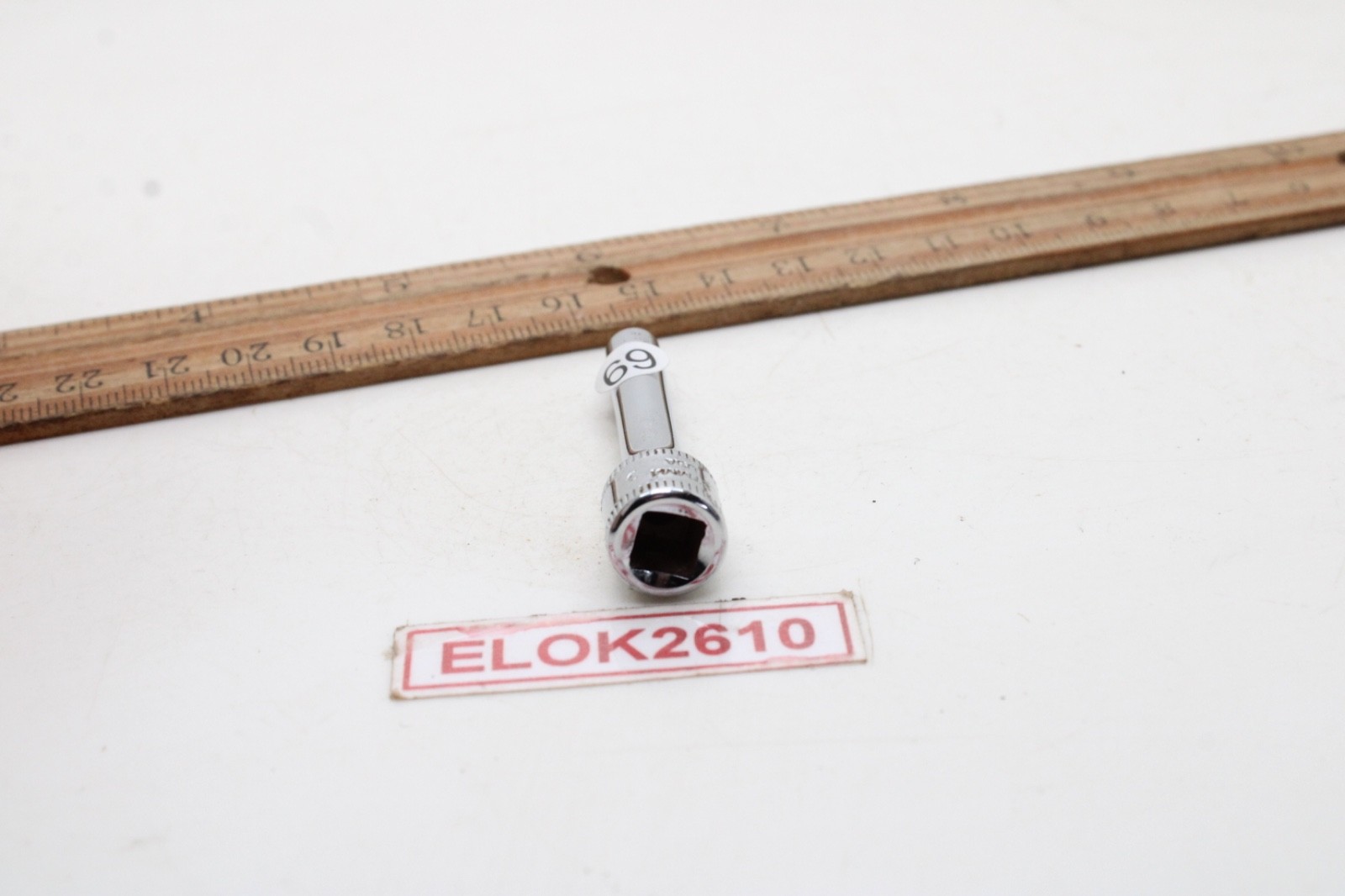 Snap-on STMM4 4mm 1/4″ Drive 6 Point Metric Deep Socket Chrome USA