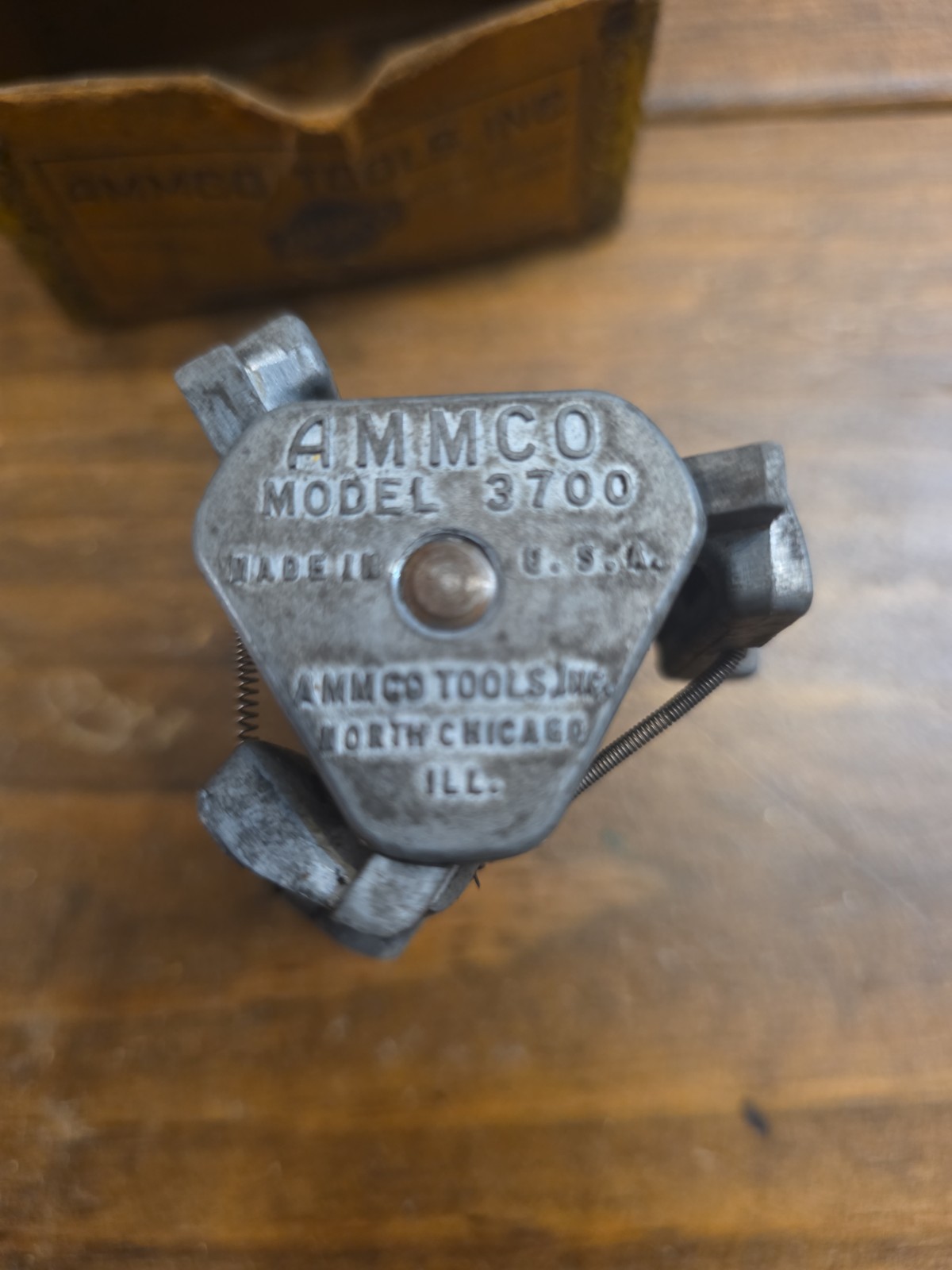 Ammco Ridge Reamer model 3700 2100 vintage mechanics tool box instructions