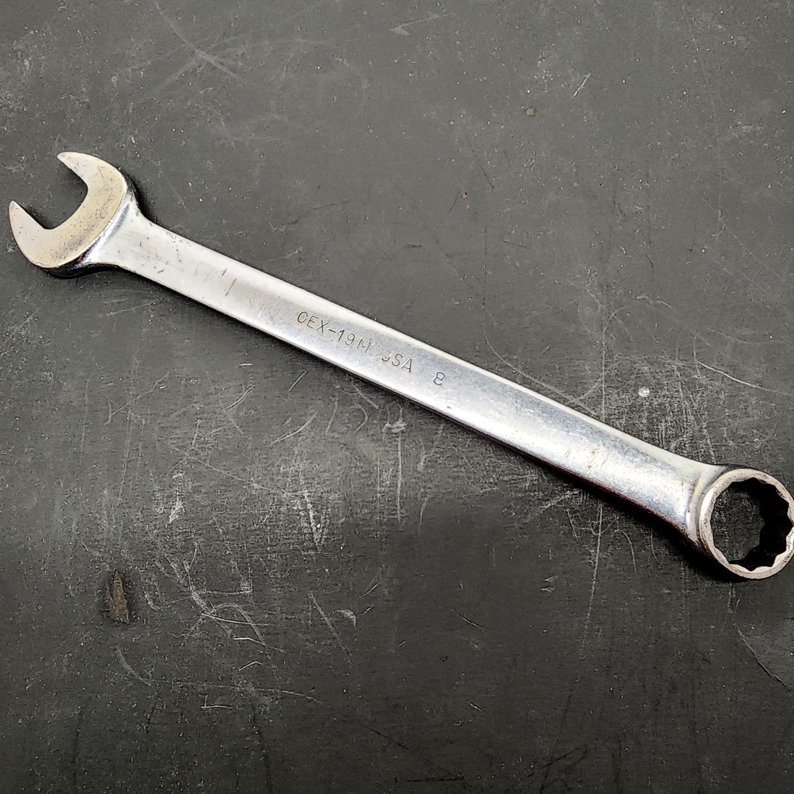 Snap On Vintage Metric Combination Wrench Lot. 9 Pieces 1958/59 1967