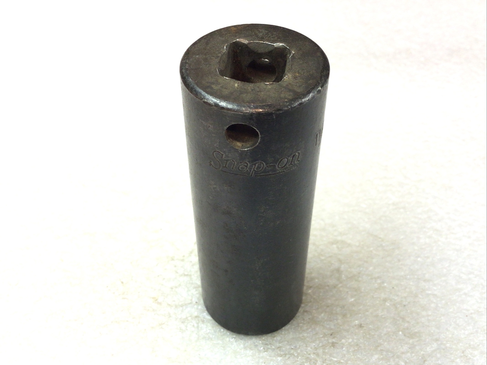 Snap On#SIMF220 – 11/16” , SAE, 6PT., 3/8” Dr., Deep, Impact Socket-USA-NICE-
