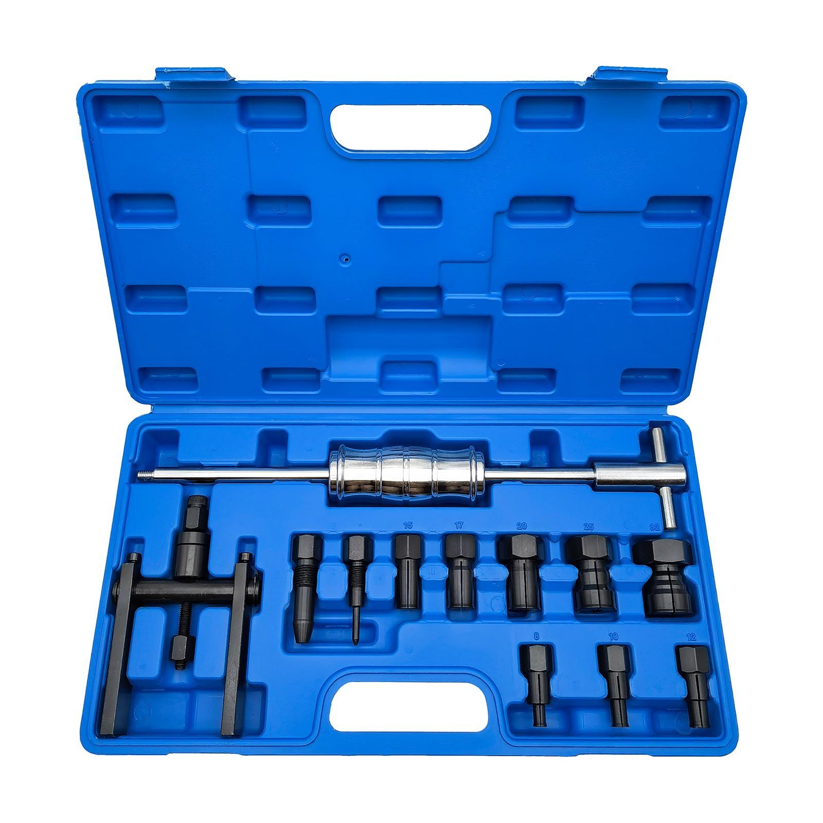 ZUXUSE 12Pcs Motorcycle Bearing Puller Kit, Blind Slide…