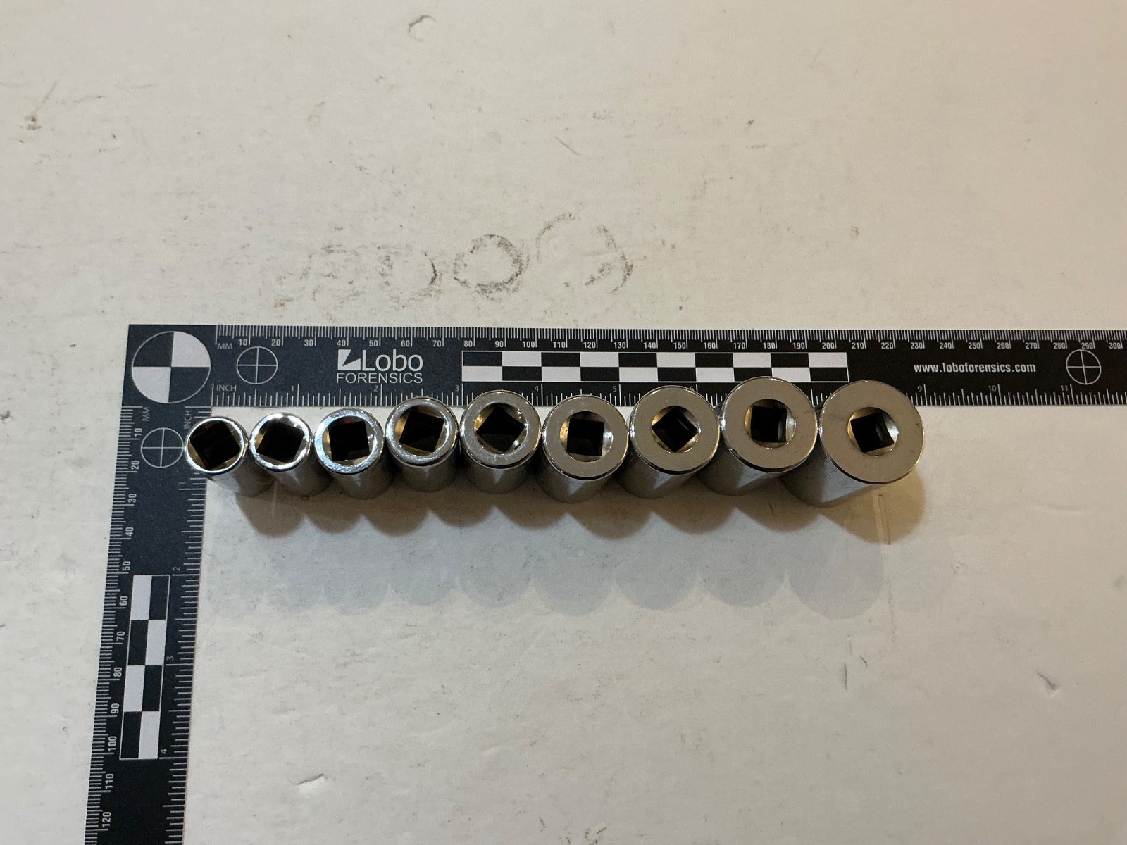 RARE Craftsman USA Mid-Length Semi-Deep SAE 9pc socket set 3/8” Dr 6Pt 3/8”-7/8”