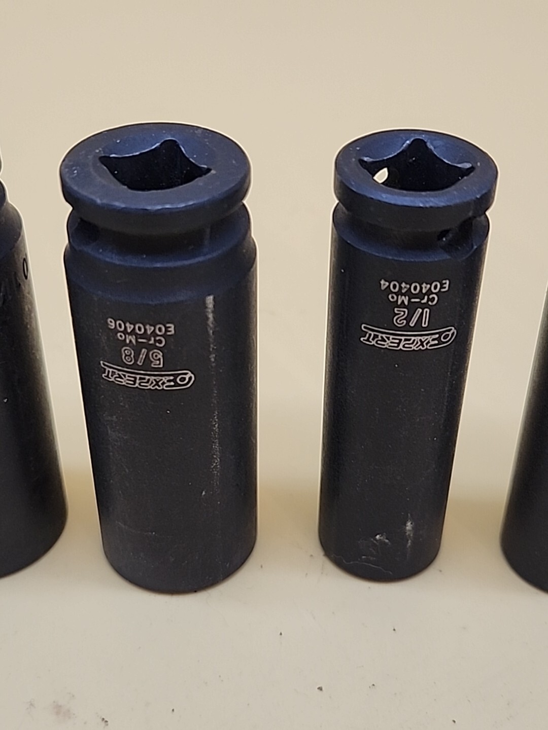 Expert E040401 -E040408 3/8″ Drive Impact Socket Set 8ea 6 Pt Metric / SAE