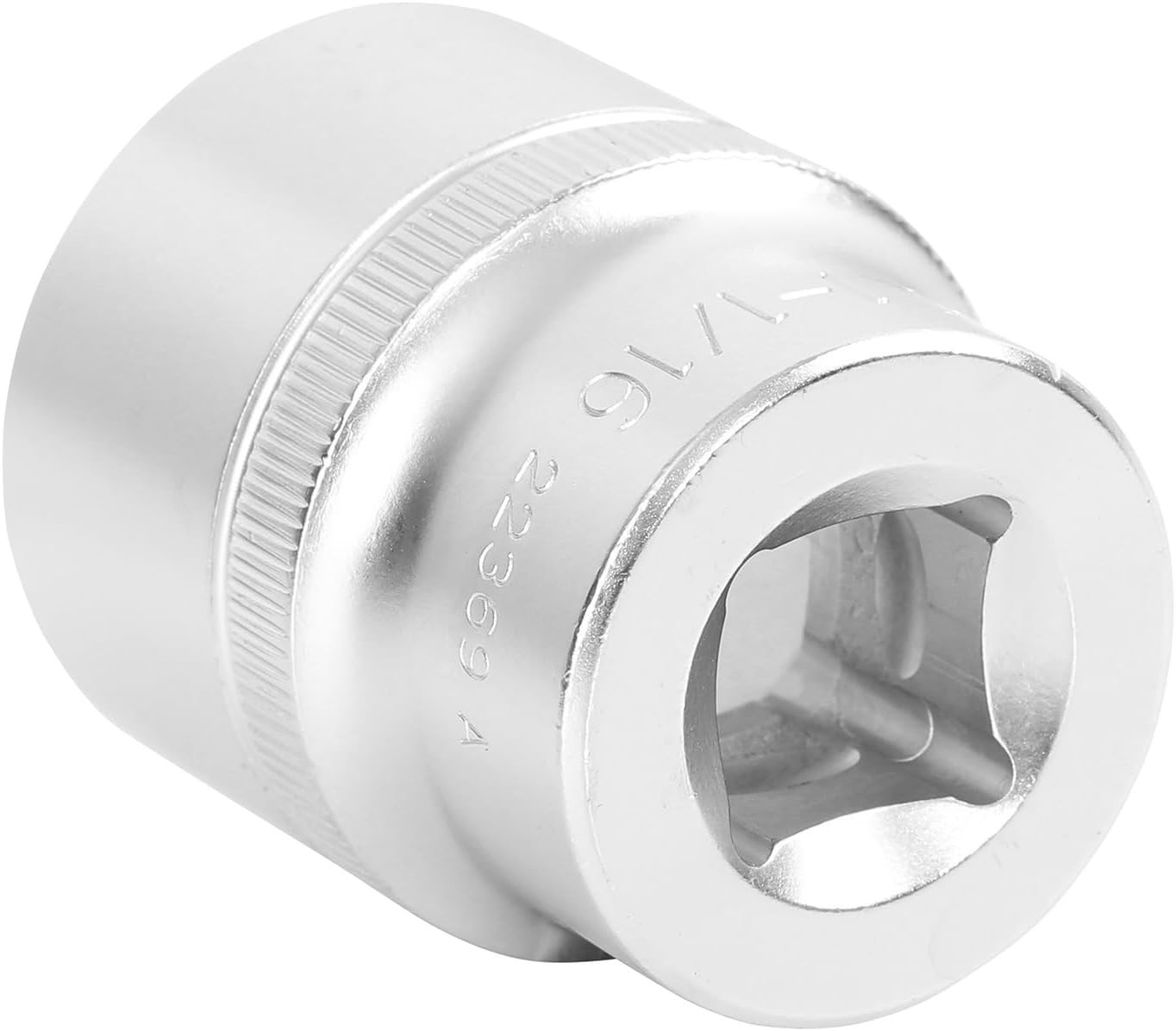 Heat Treated Alloy Steel 1-1/16 Inch Socket – Ideal for High Torque Applications