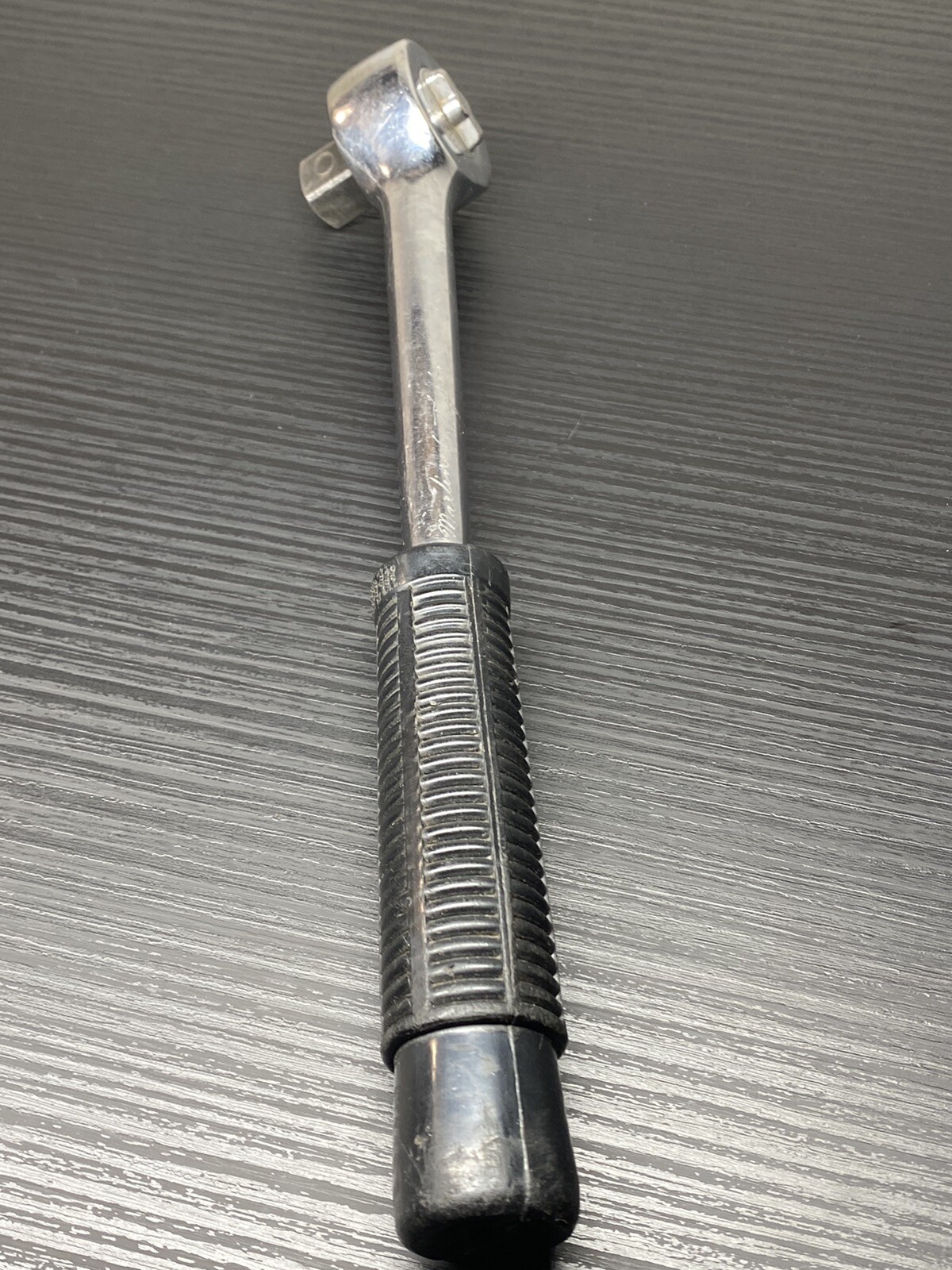 Vintage Proto 1/2” Drive Ratchet No . 1660-3 Small Head Soft Grip Fine Tooth