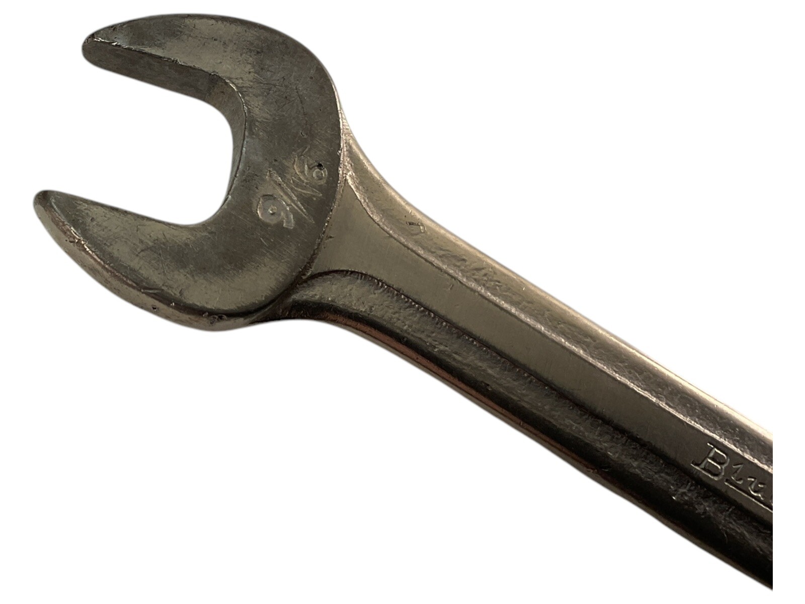 Blue Point Supreme S-1820 1/2″ x 9/16″ Double Open End Wrench USA Vintage