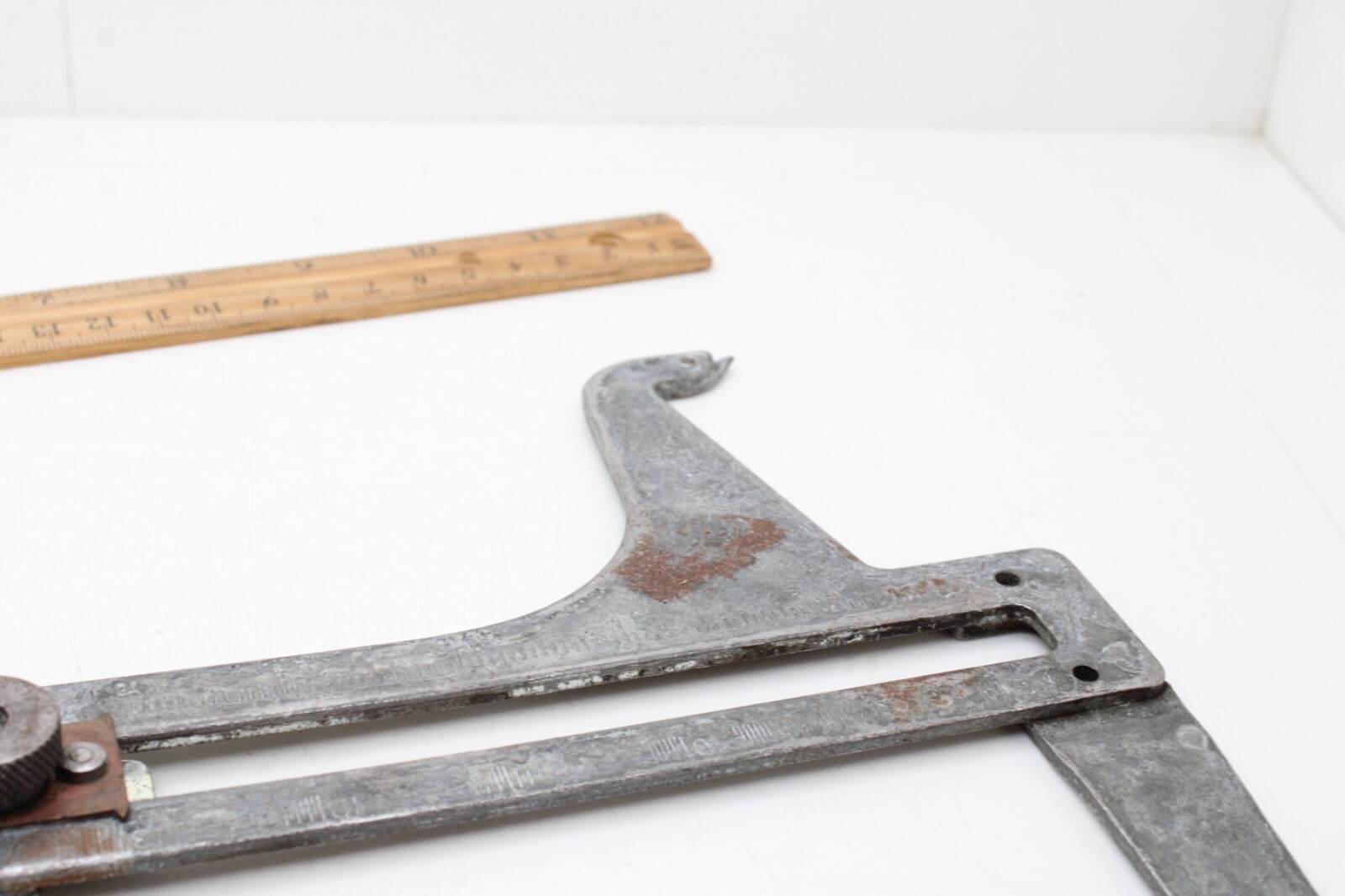 K-D Tools 278 Brake Drum Adjustable Gauge Caliper Locking Ruler ID OD Lathe USA
