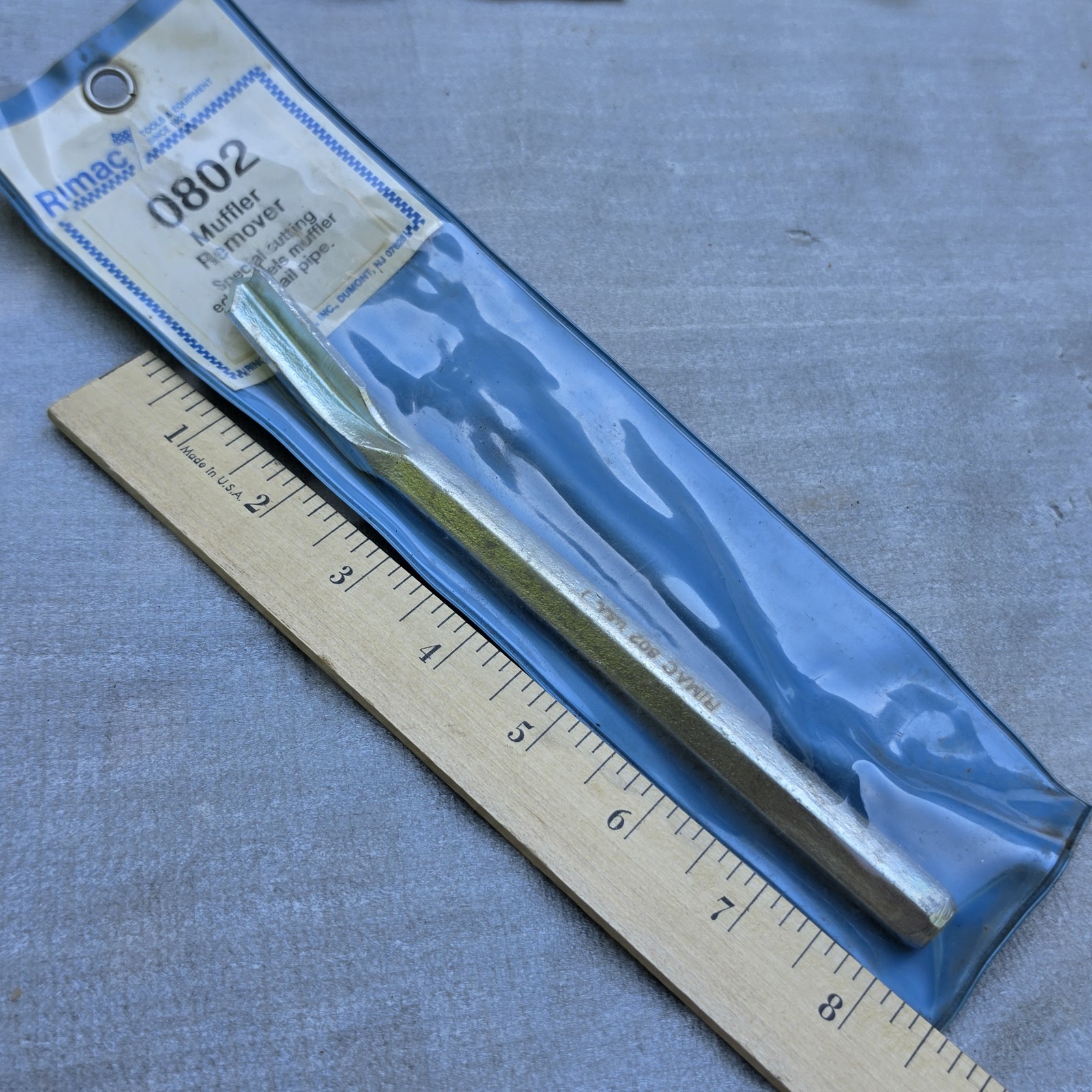 Rimac 0802 Muffler and Tailpipe Remover, 8.25″USA Made NIB Manual Hammer Use