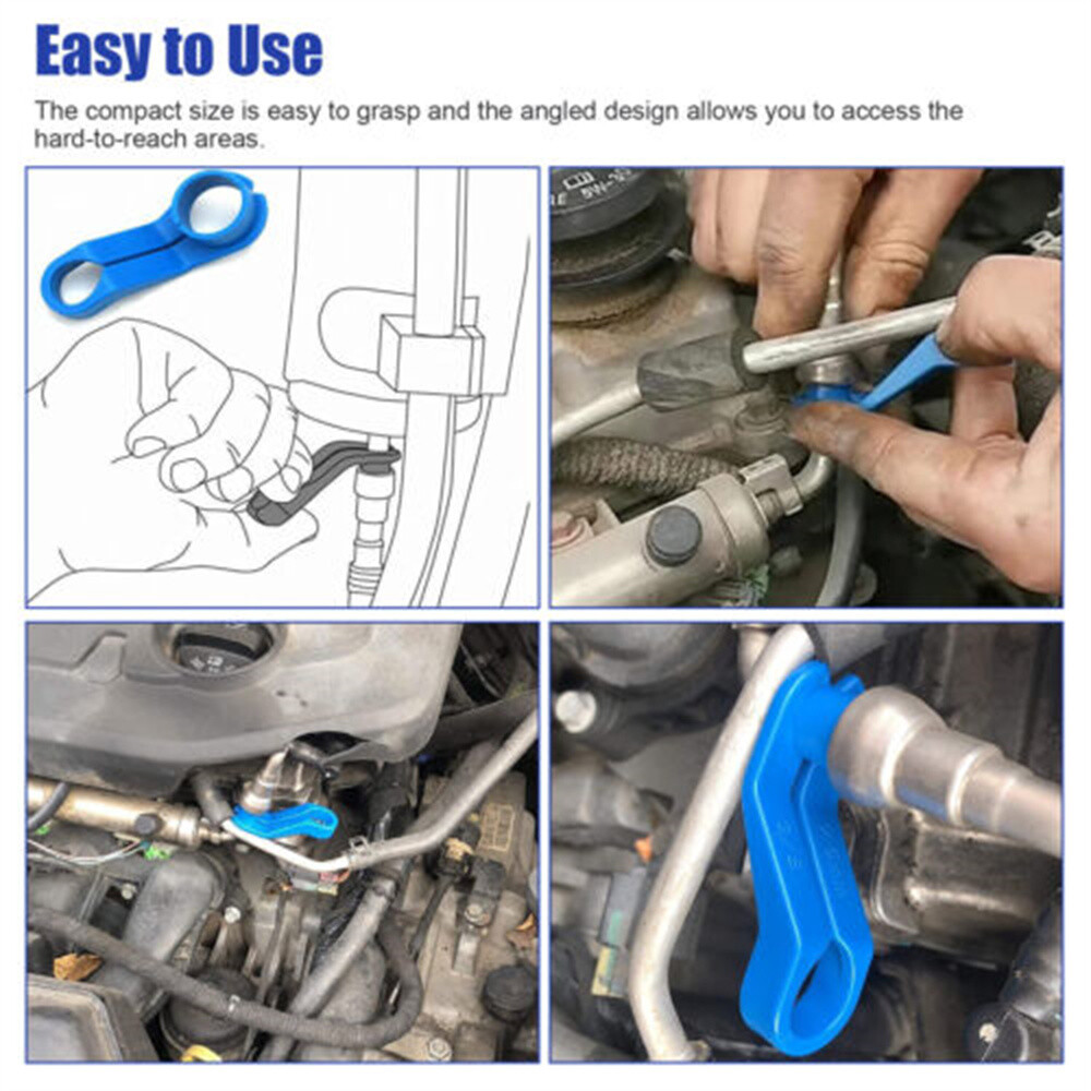 16PCS AC Disconnect Fuel Line Disconnect Tool Set – Car Removal Tool Kit w/ Box