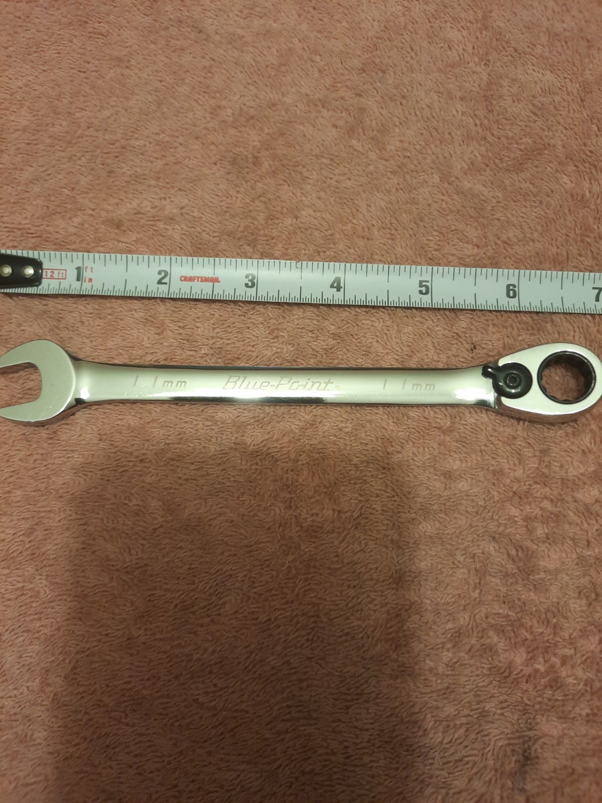 Blue Point By Snap On Tools 11 Mm Combination Ratchet Wrench Reversible